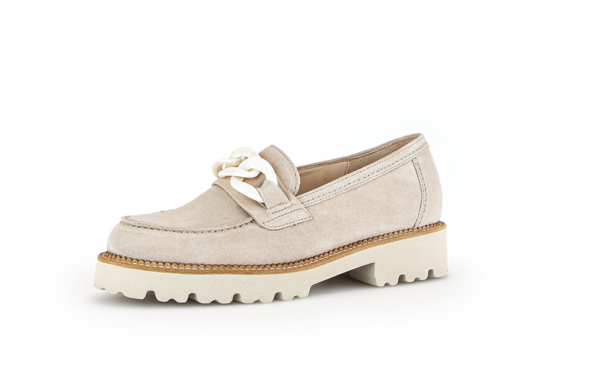 Beige Gabor Slipper 01 / (leinen)