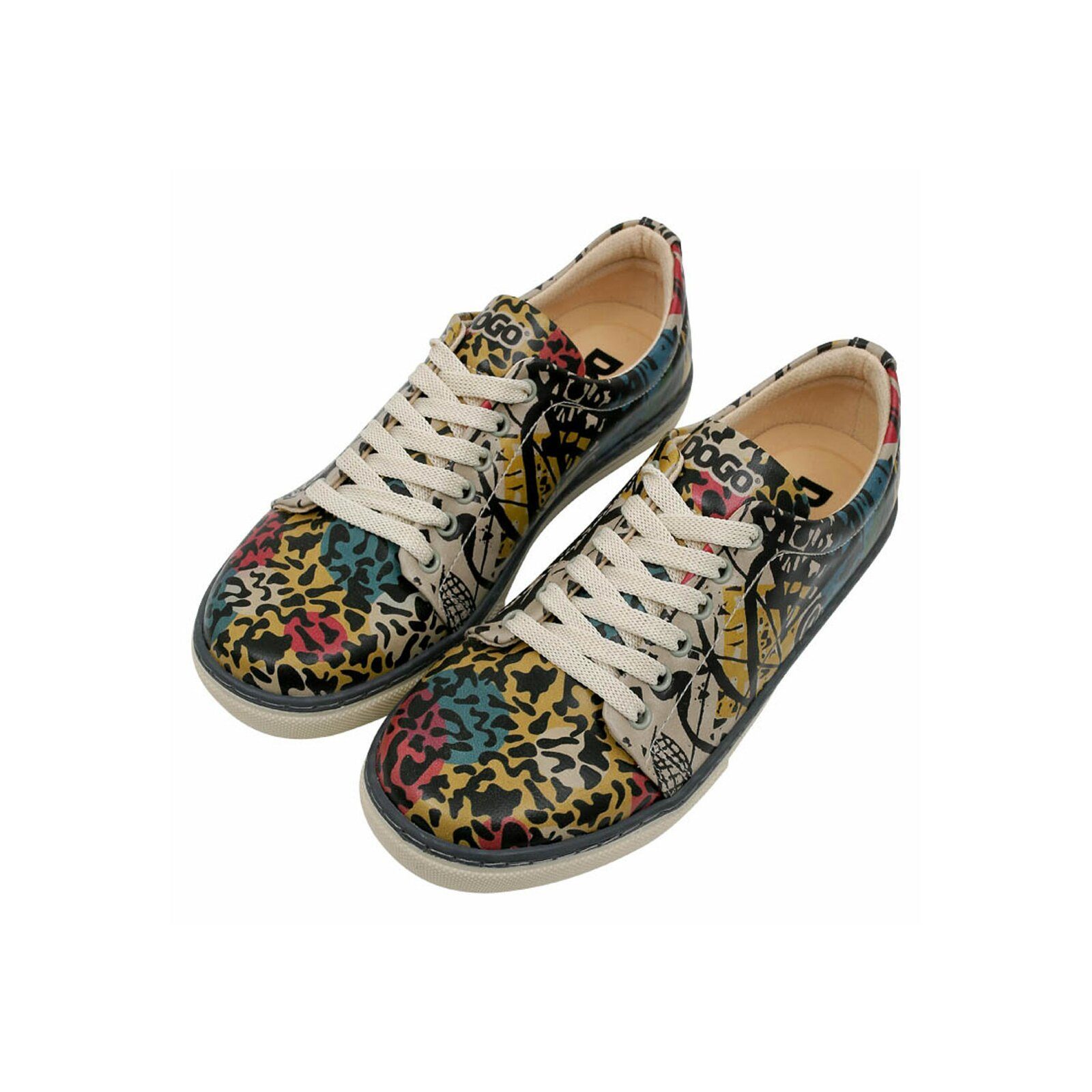DOGO Classic Schnürsneaker Eternal Swirl Damen Sneaker Sneaker Handgefertigt