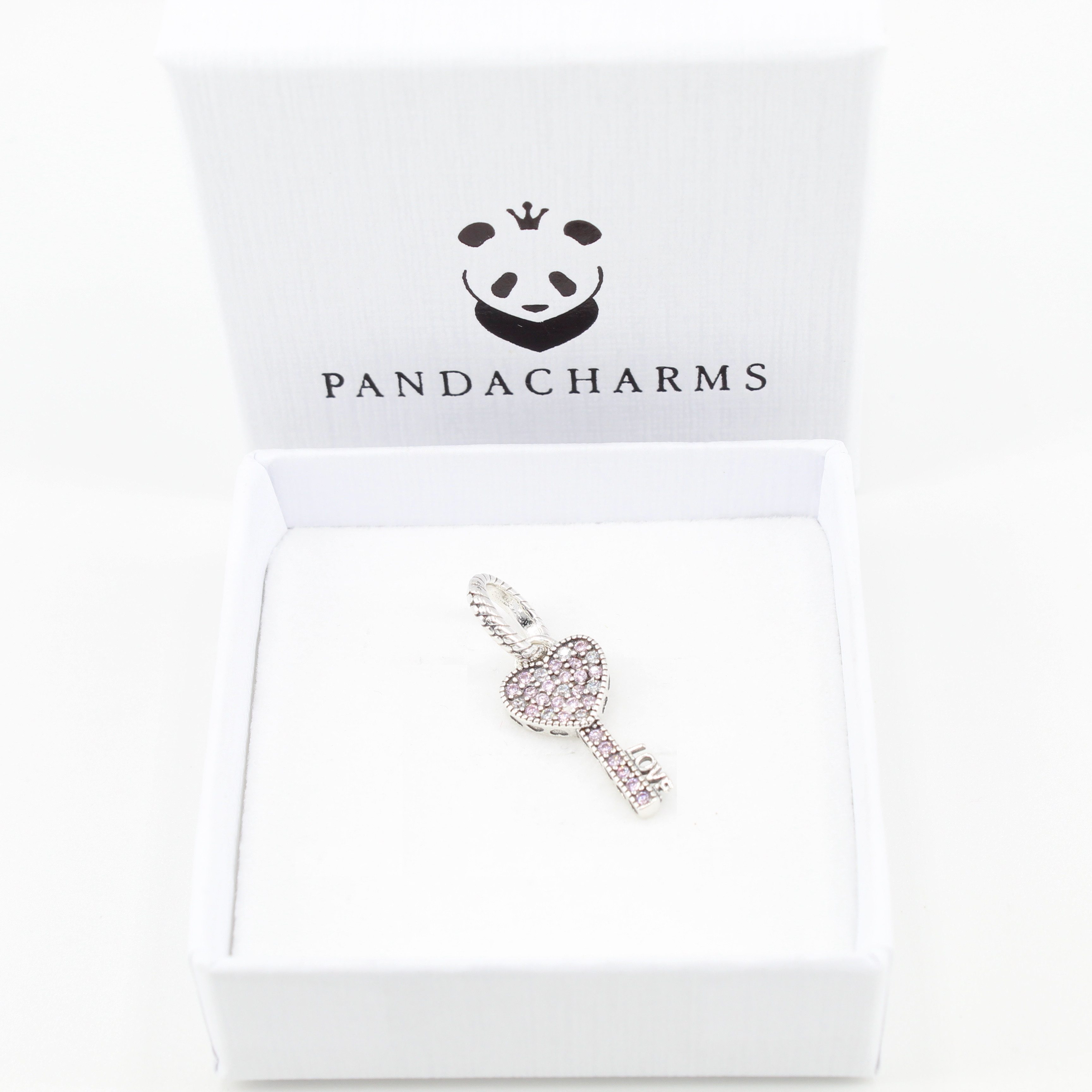 PANDACHARMS Bead LOVE Schlüssel zu meinem Herzen Anhänger, 925er Silber, Zi günstig online kaufen