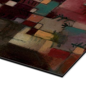 Posterlounge Alu-Dibond-Druck Paul Klee, Rotgrüne und violett-gelbe Rhythmen, Malerei