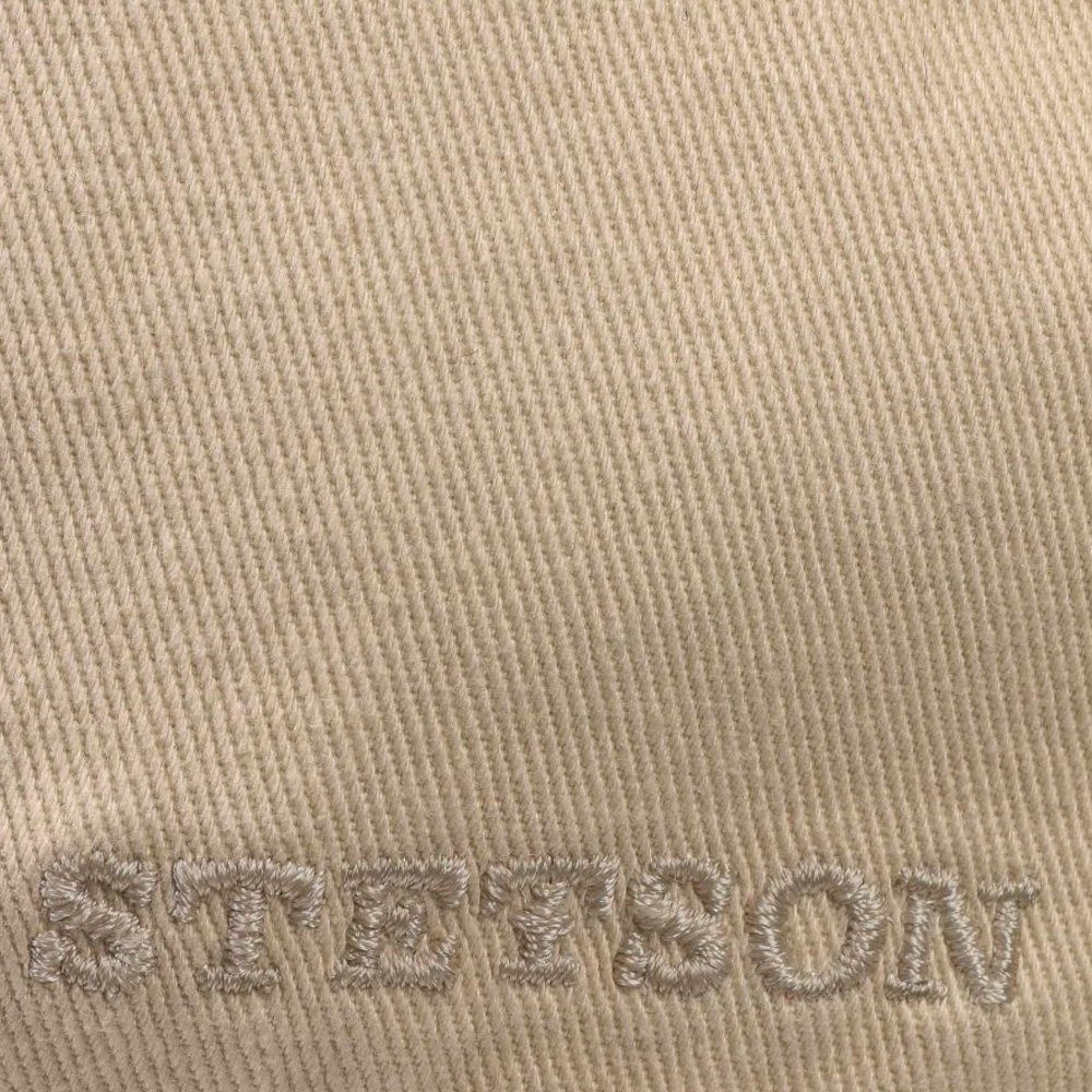 Metallschnalle Stetson Unisex Einheitsgröße Basecap dunkelbeige Cap Stetson Baseball Cotton (nein) Baseball Cap