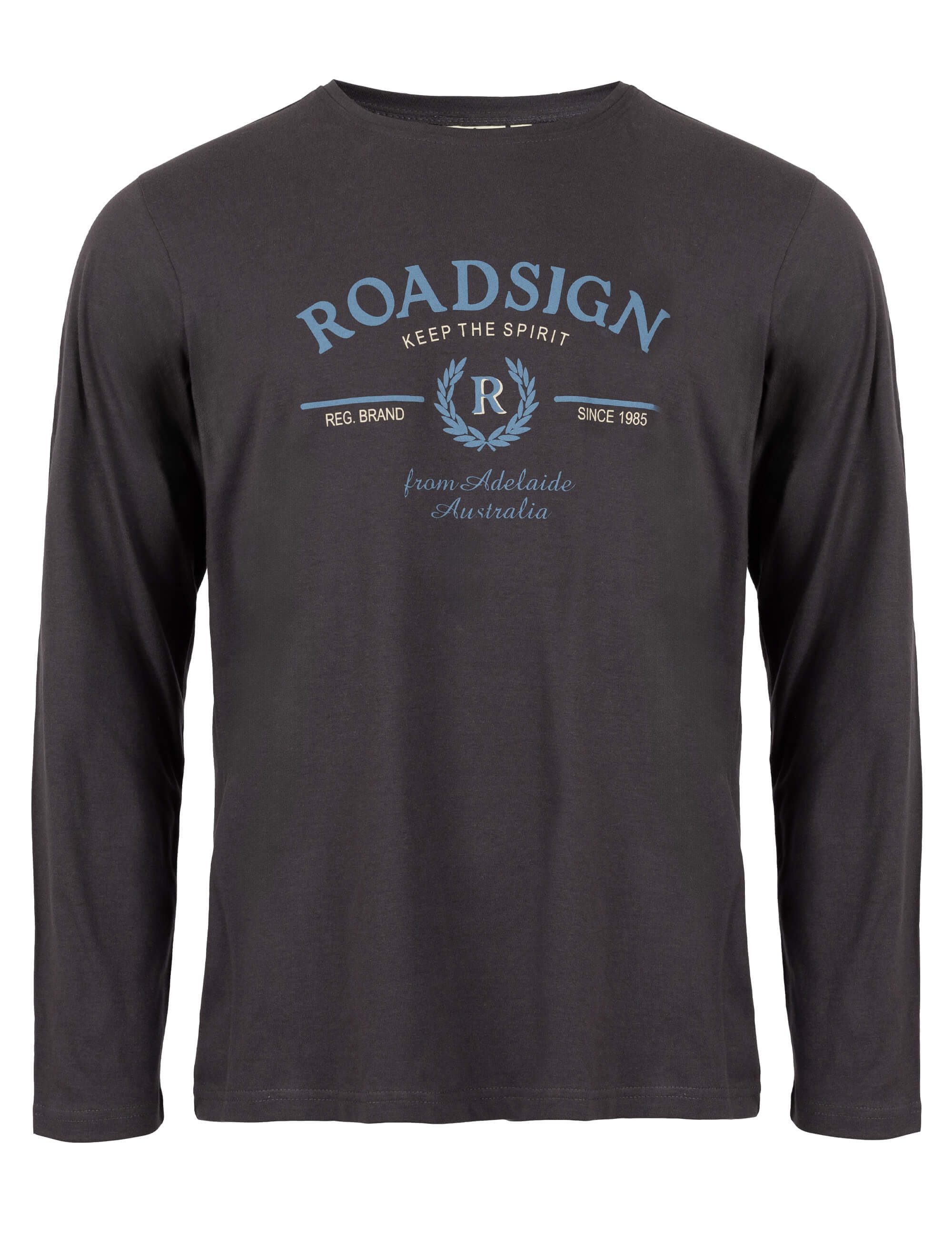 ROADSIGN australia Langarmshirt Adelaide Australia (1, 1-tlg., 1) Printshirt mit Outdoor-Vibes für entspannte Herbstabenteuer