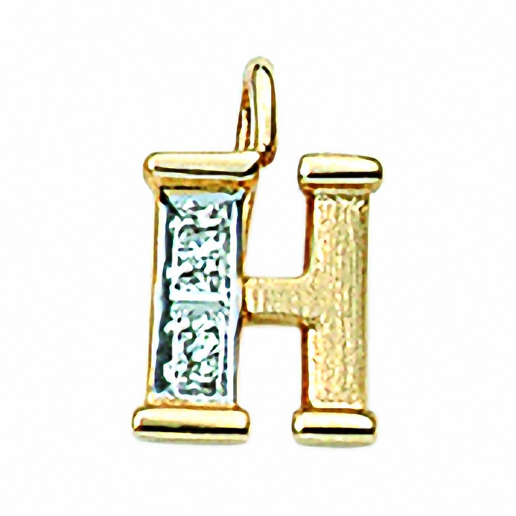 Adelia´s Namenskette Halskette - Namenskette mit Buchstabenanhänger H mit Diamant aus, Schmuckset mit bis 45 cm stufenlos verstellbarer 925 Silber Halskette
