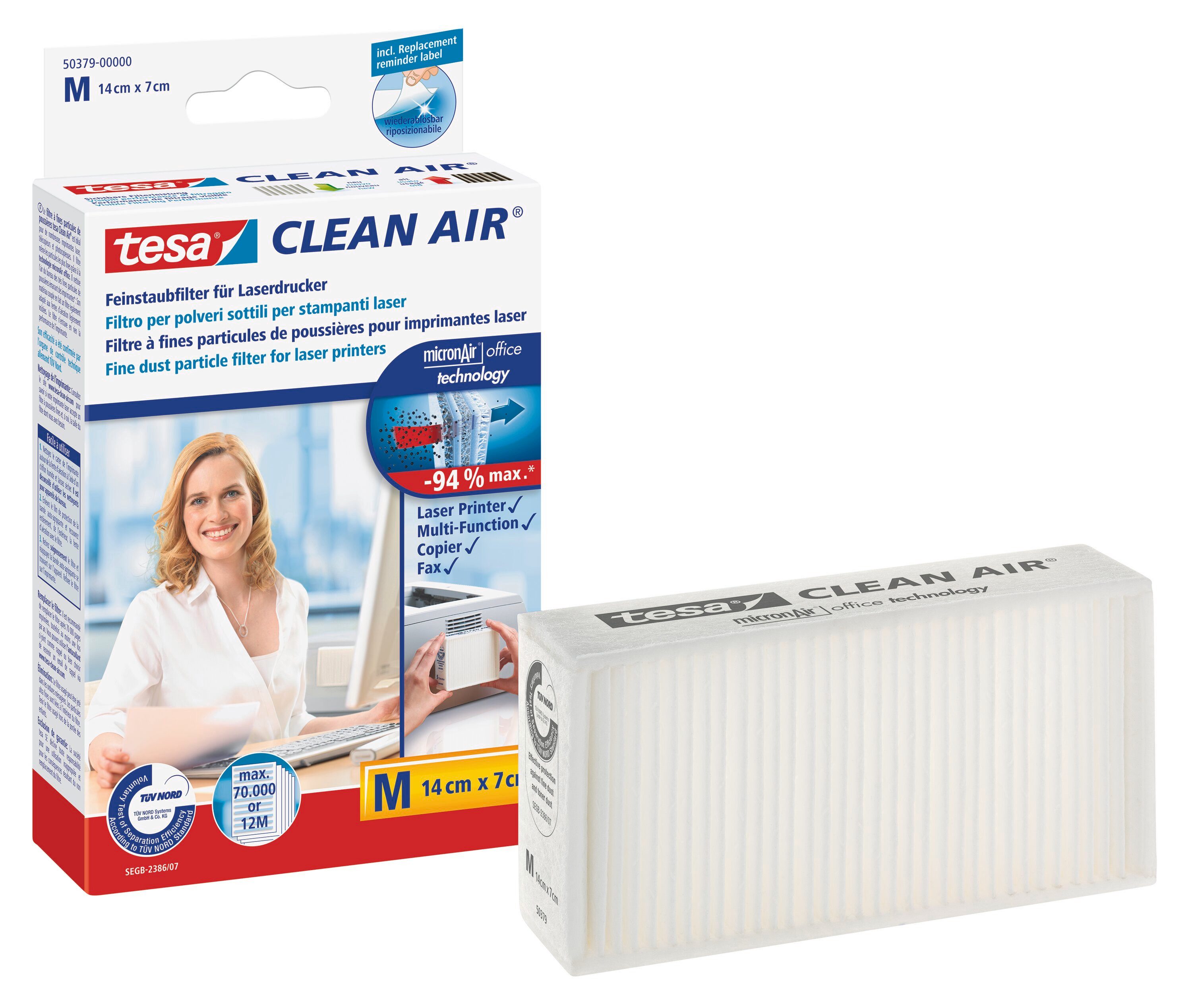 CleanAir-Filter Clean Air Feinstaubfilter