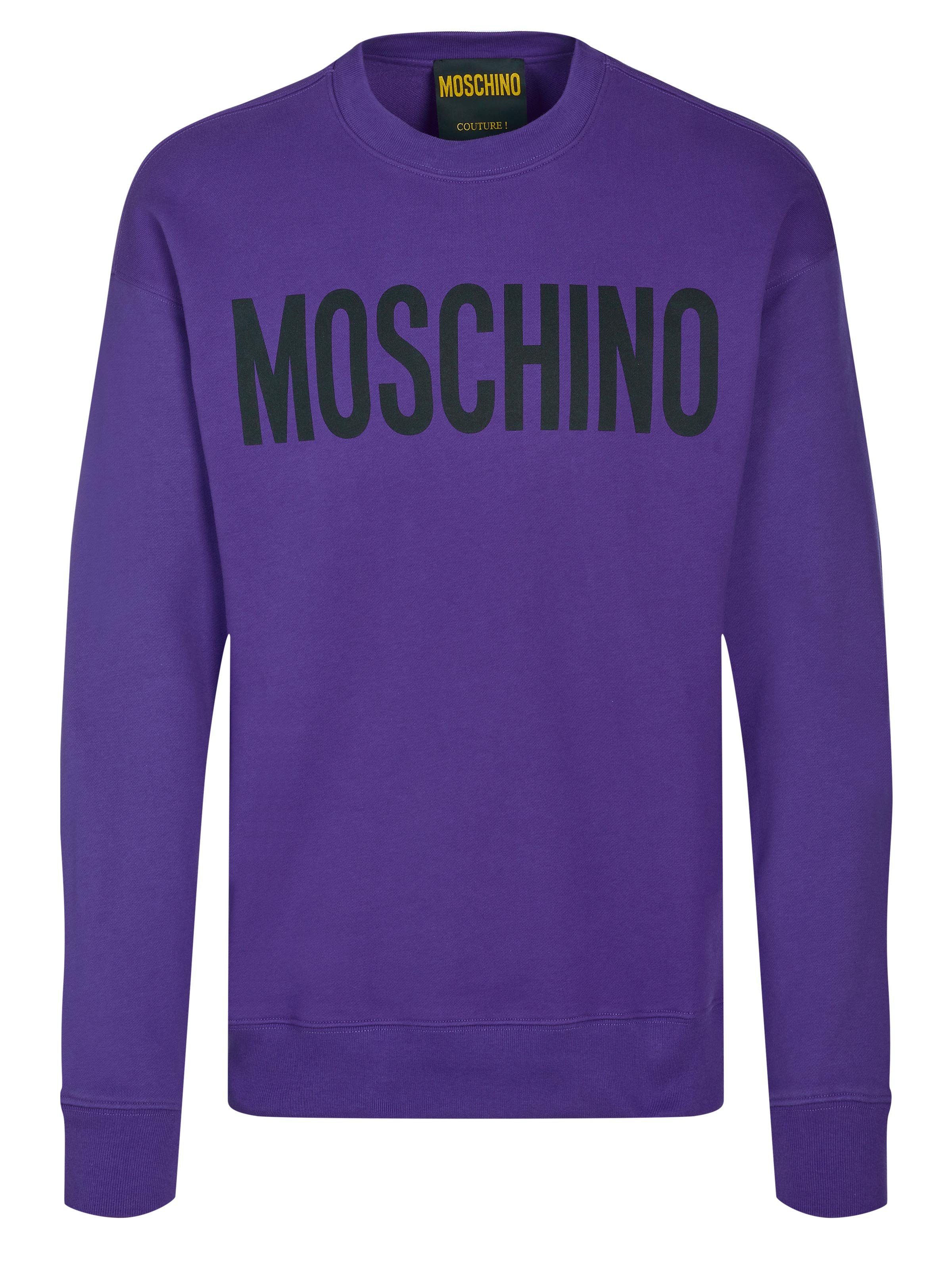 Moschino Sweater Moschino Couture! Pullover lila