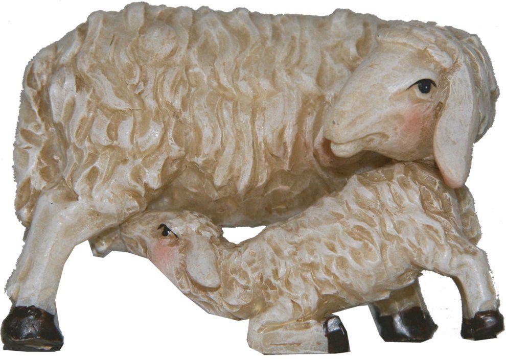 St) 3,1 Mutterschaf Höhe cm: Tierfigur Lamm, mit in FADEDA (1 FADEDA