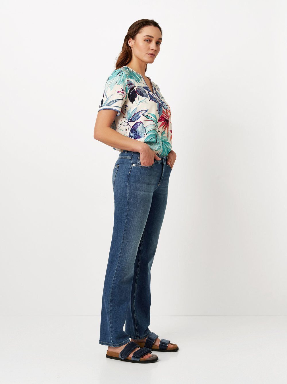 TONI 5-Pocket-Jeans Ella mit Waschung günstig online kaufen