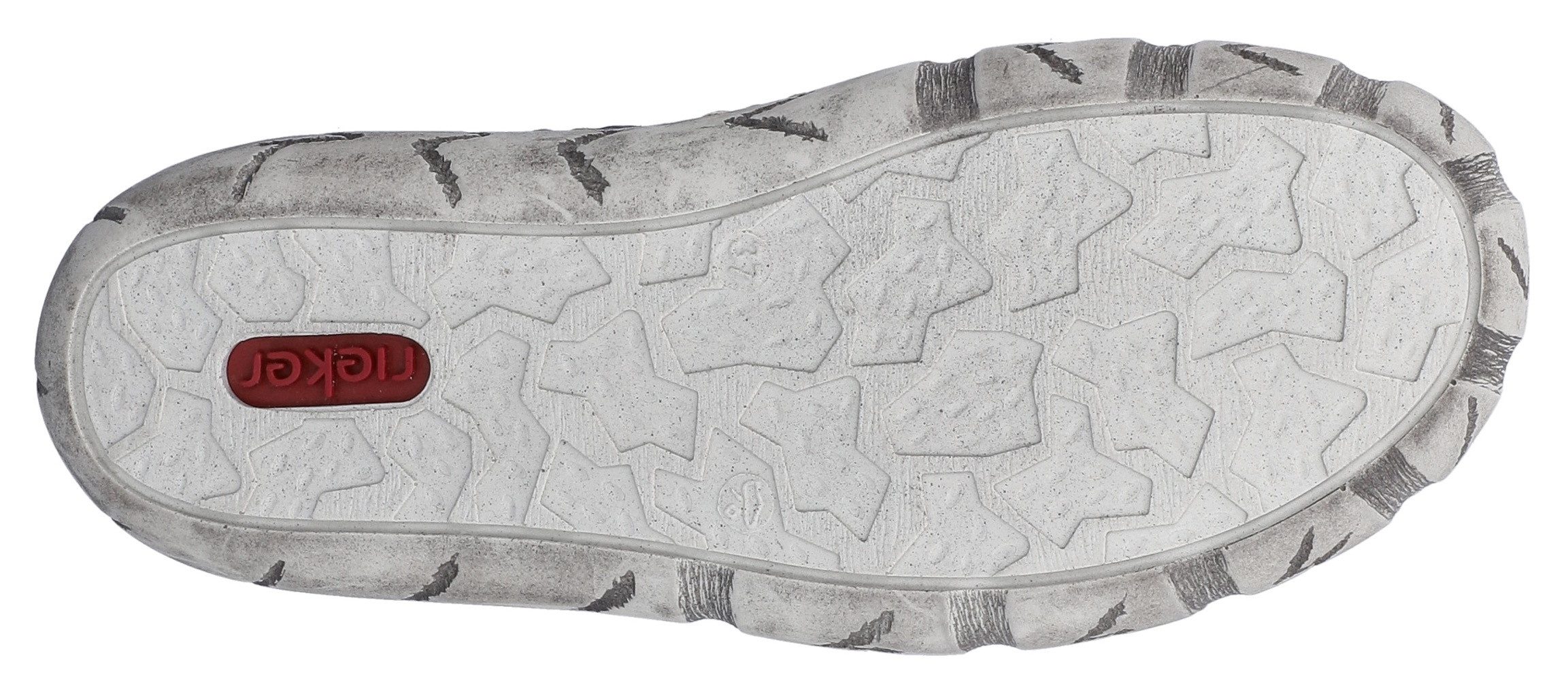 Rieker Clog Sabot, Sommerschuh, Schlappen, Hausschuh mit Ziernähten