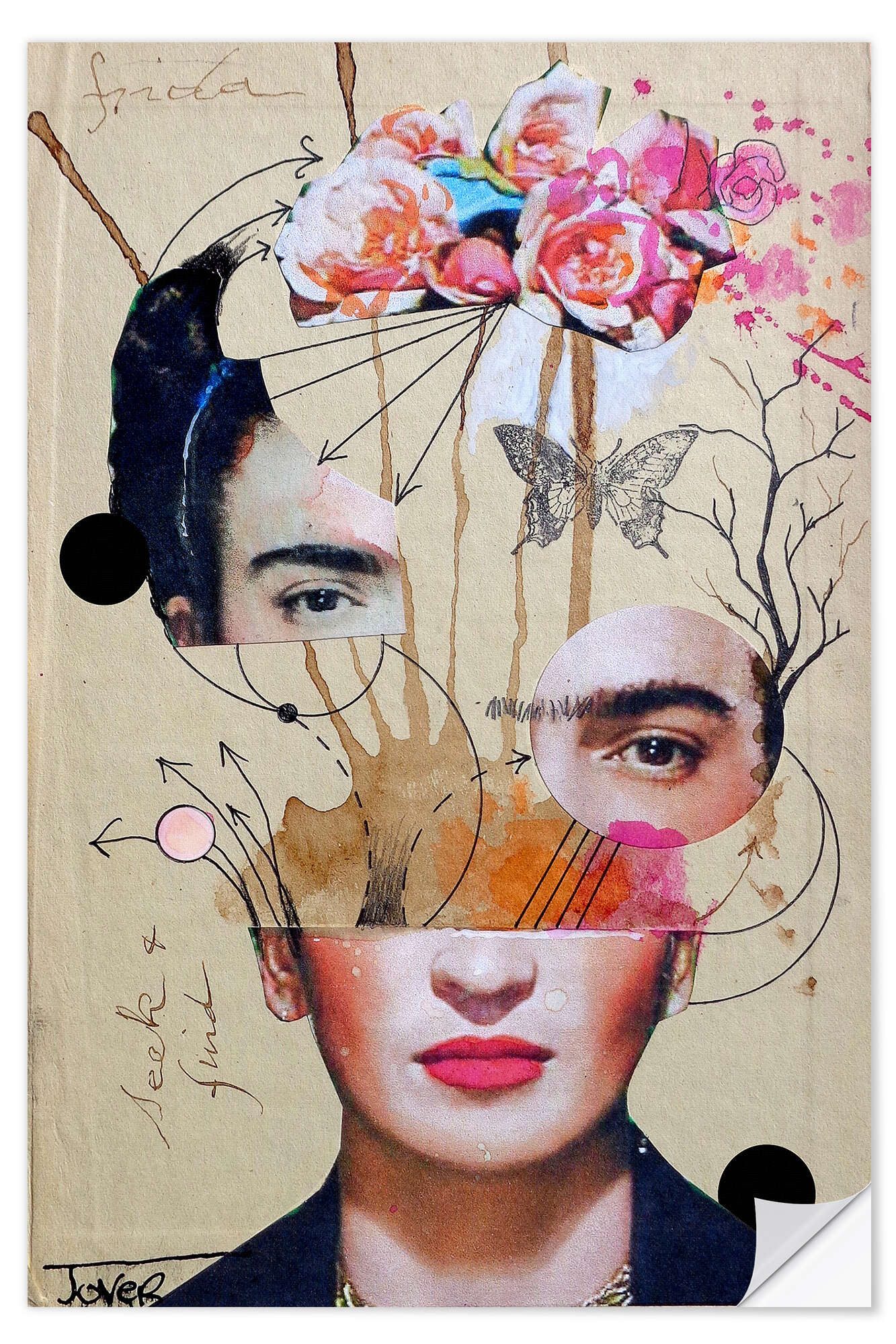 Wandfolie Loui Jover