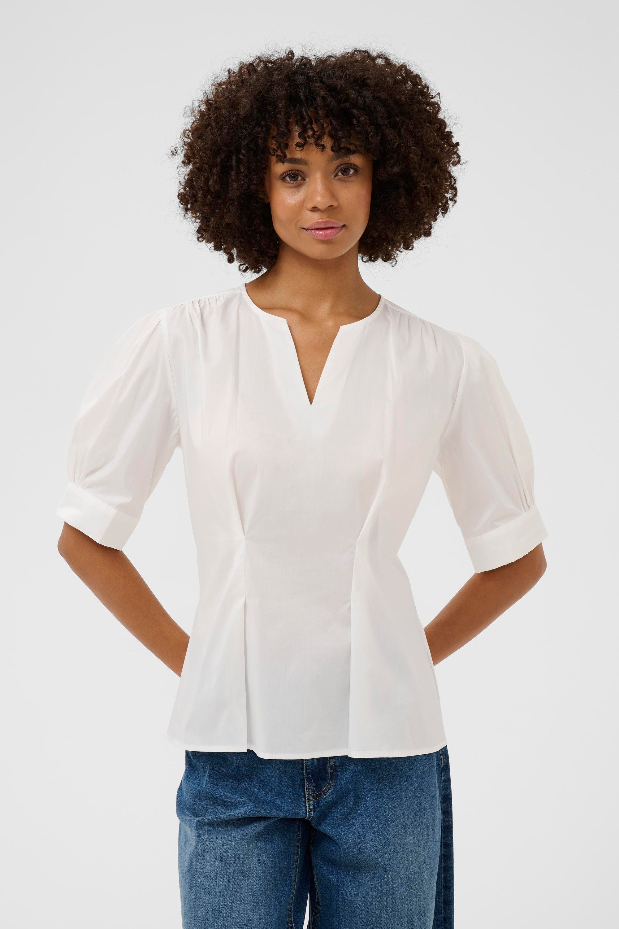 Culture Kurzarmbluse Kurzarm-Bluse CUzila günstig online kaufen