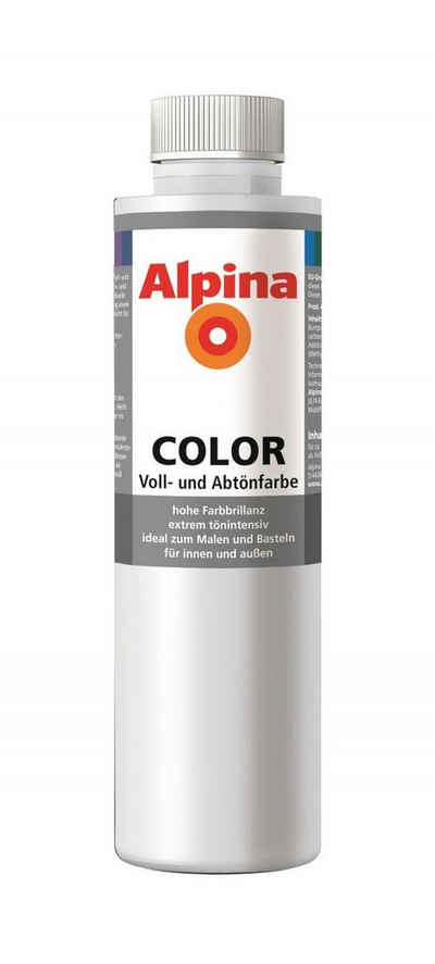 Alpina Vollton- und Abtönfarbe Alpina Snow White 750 ml snow white seidenmatt