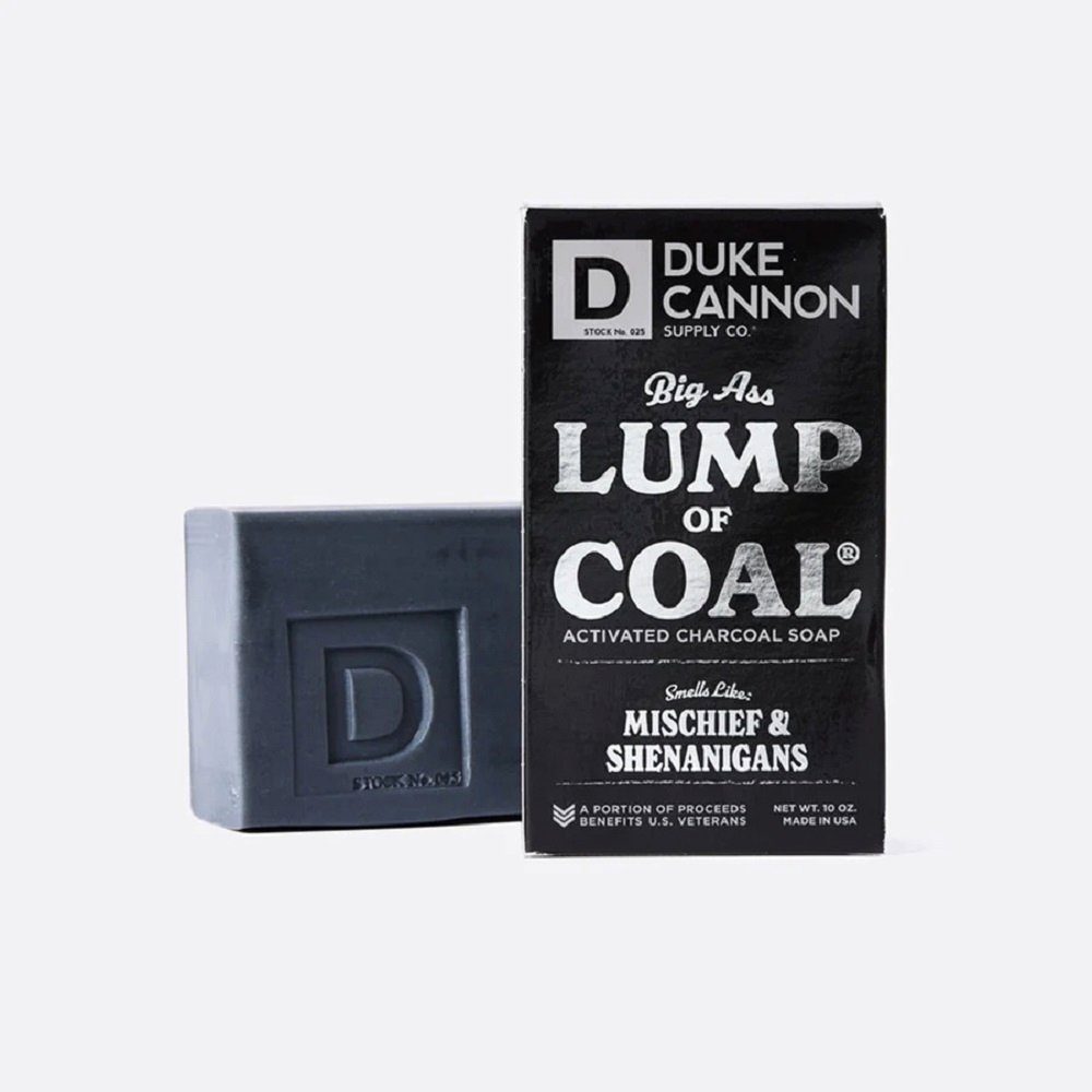 Seifenstück of Coal- Männerseife Brick Echte USA, aus Duke Duschseife Big Ass gr Cannon Lump 300 Soap den Feste of