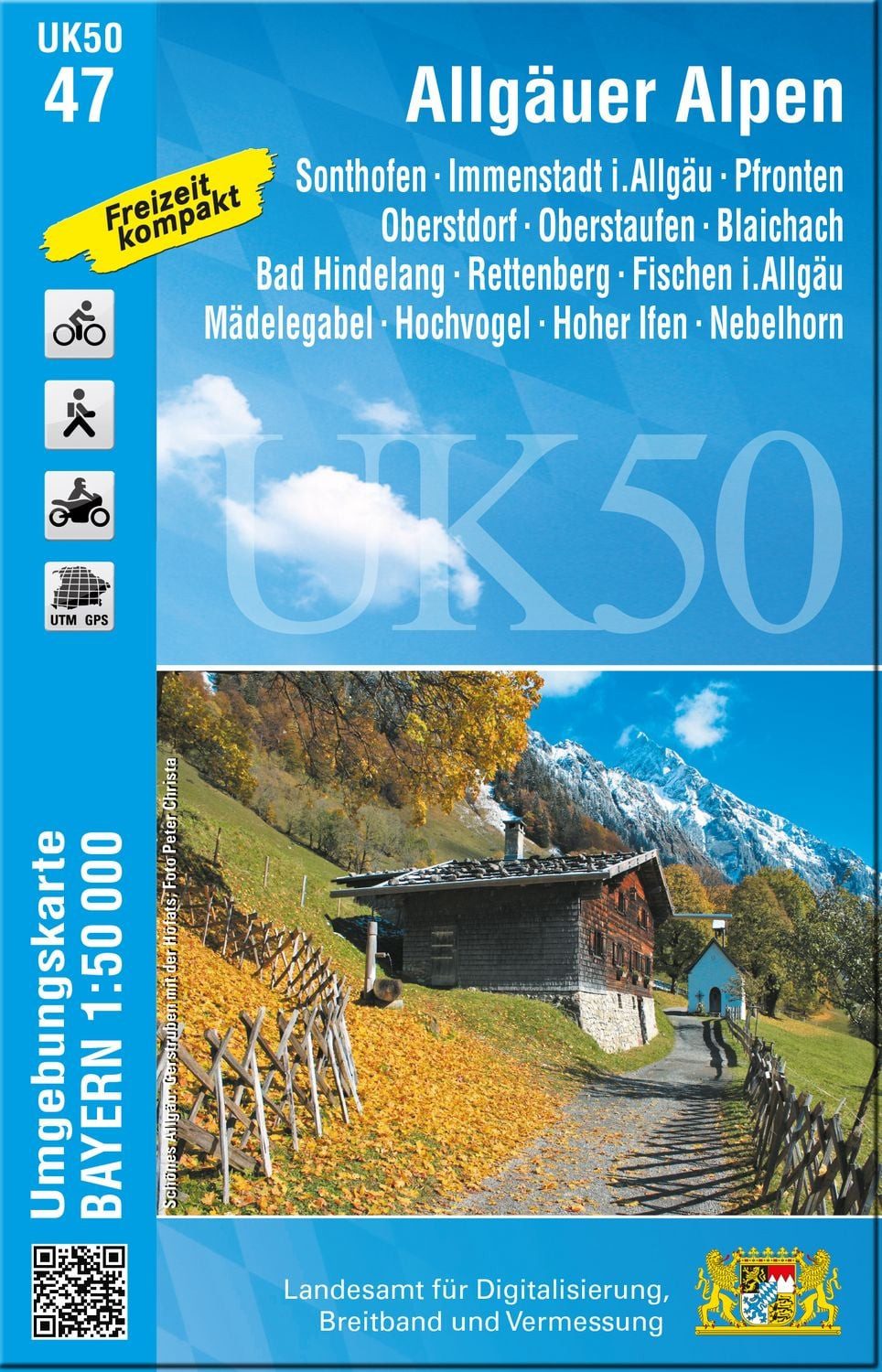 UK50-47 Allgäuer Alpen / Breitband und Vermessung, Bayern Landesamt für Digitalisierung