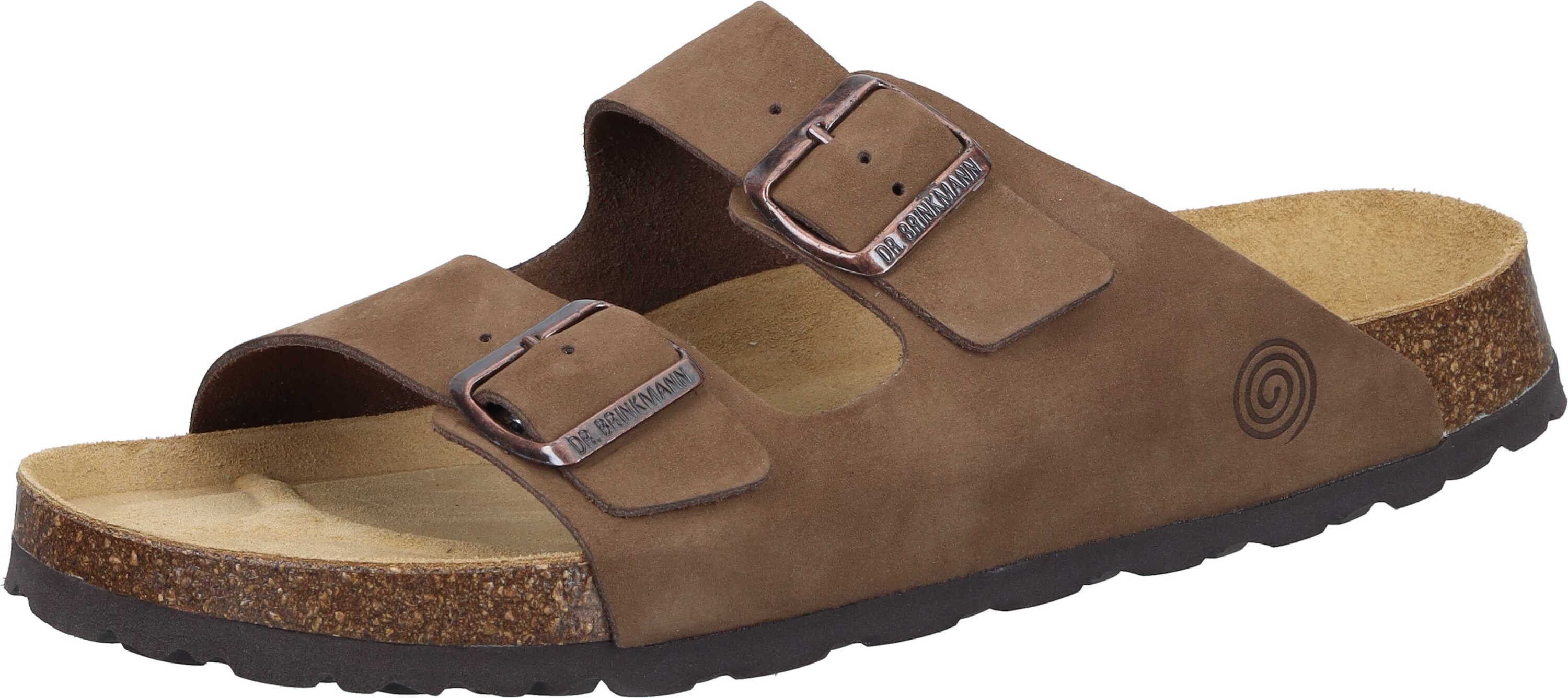 Dr. Brinkmann Pantoletten Pantolette aus Nubukleder günstig online kaufen