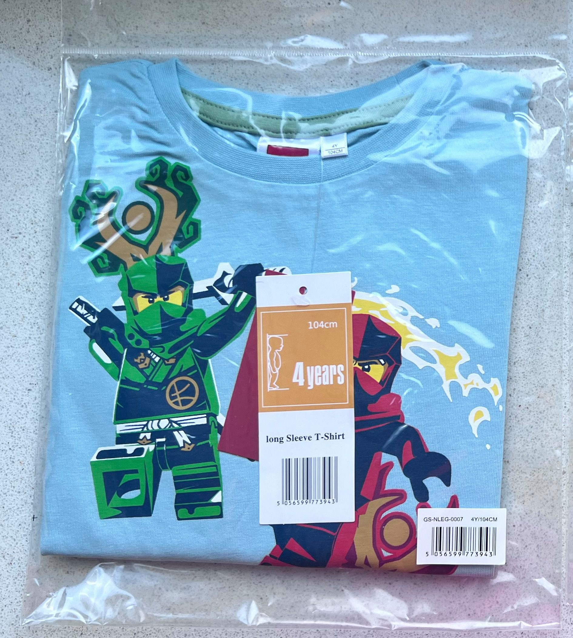 LEGO® kidswear Langarmshirt 2x LEGO Ninjago Langarm-T-Shirts für Jungen und Mädchen Sweatshirts – Bild 5 von 5