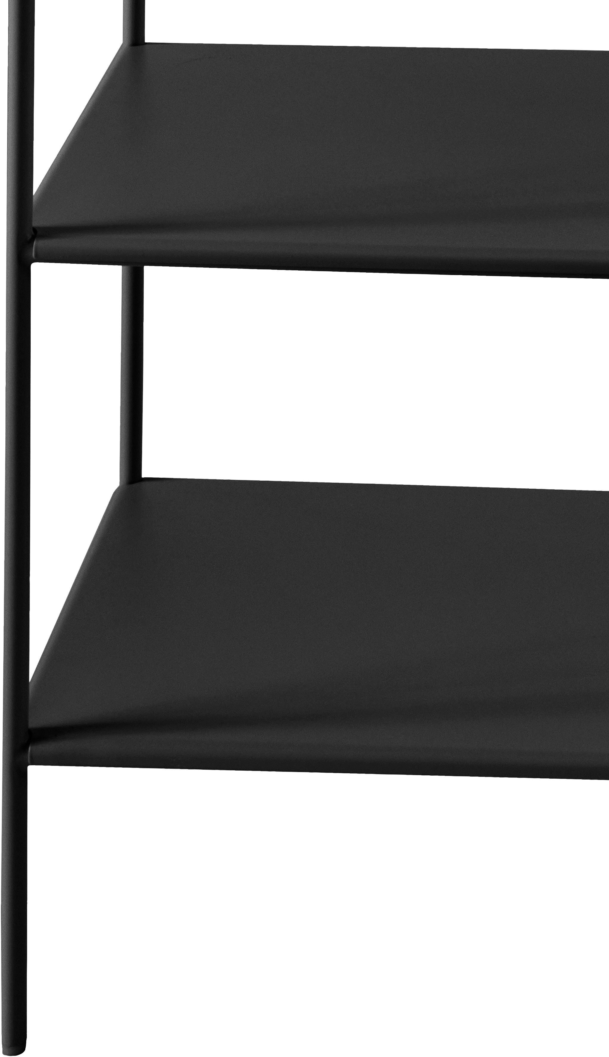 LeGer Home by Lena Gercke Mehrzweckregal Alimo, minimalistisches Design, Metallgestell, 4 Ablageflächen, Breite 80 cm – Bild 4 von 4