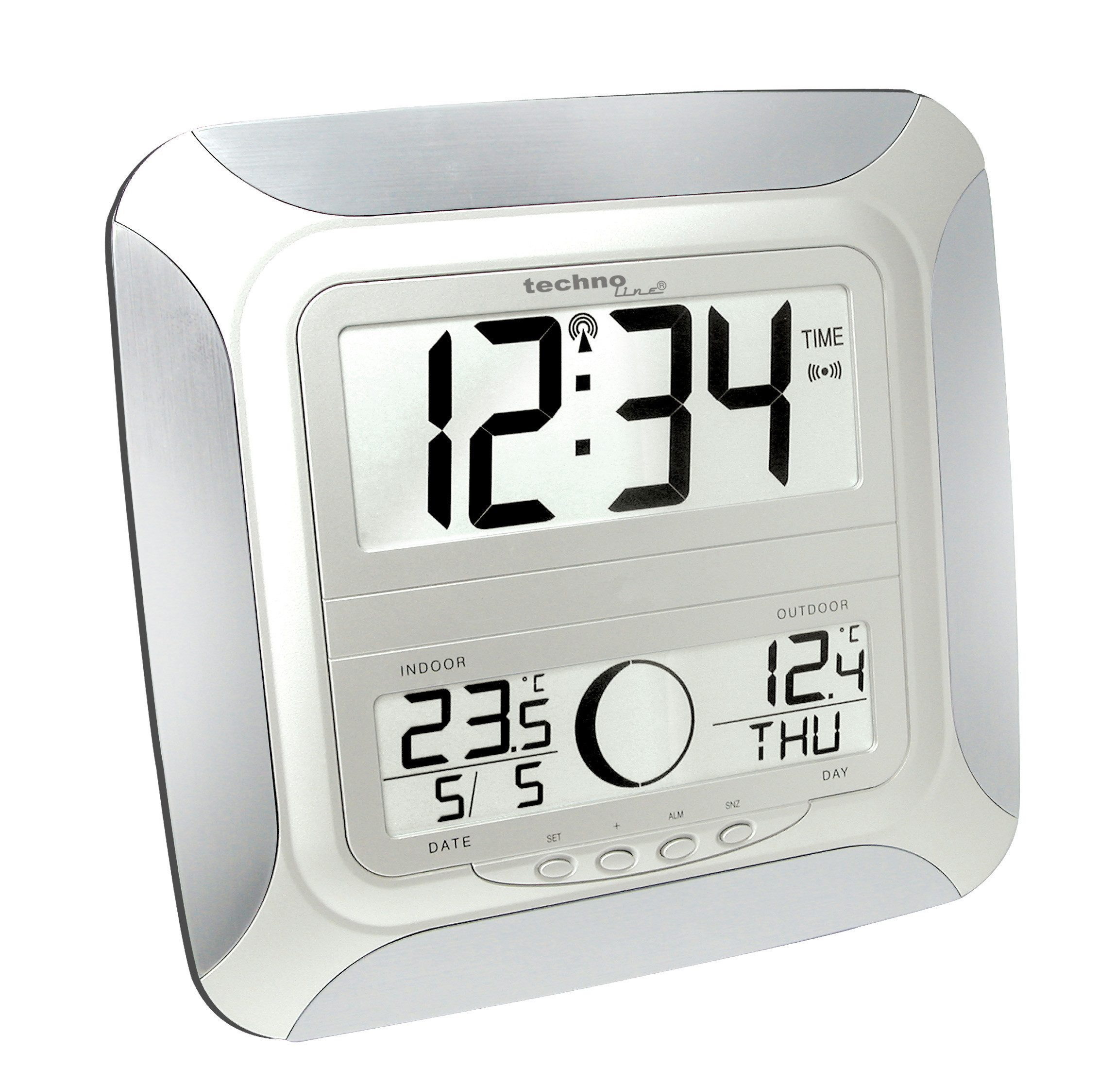 technoline Funkwanduhr WS 8118 (mit Außensender) günstig online kaufen