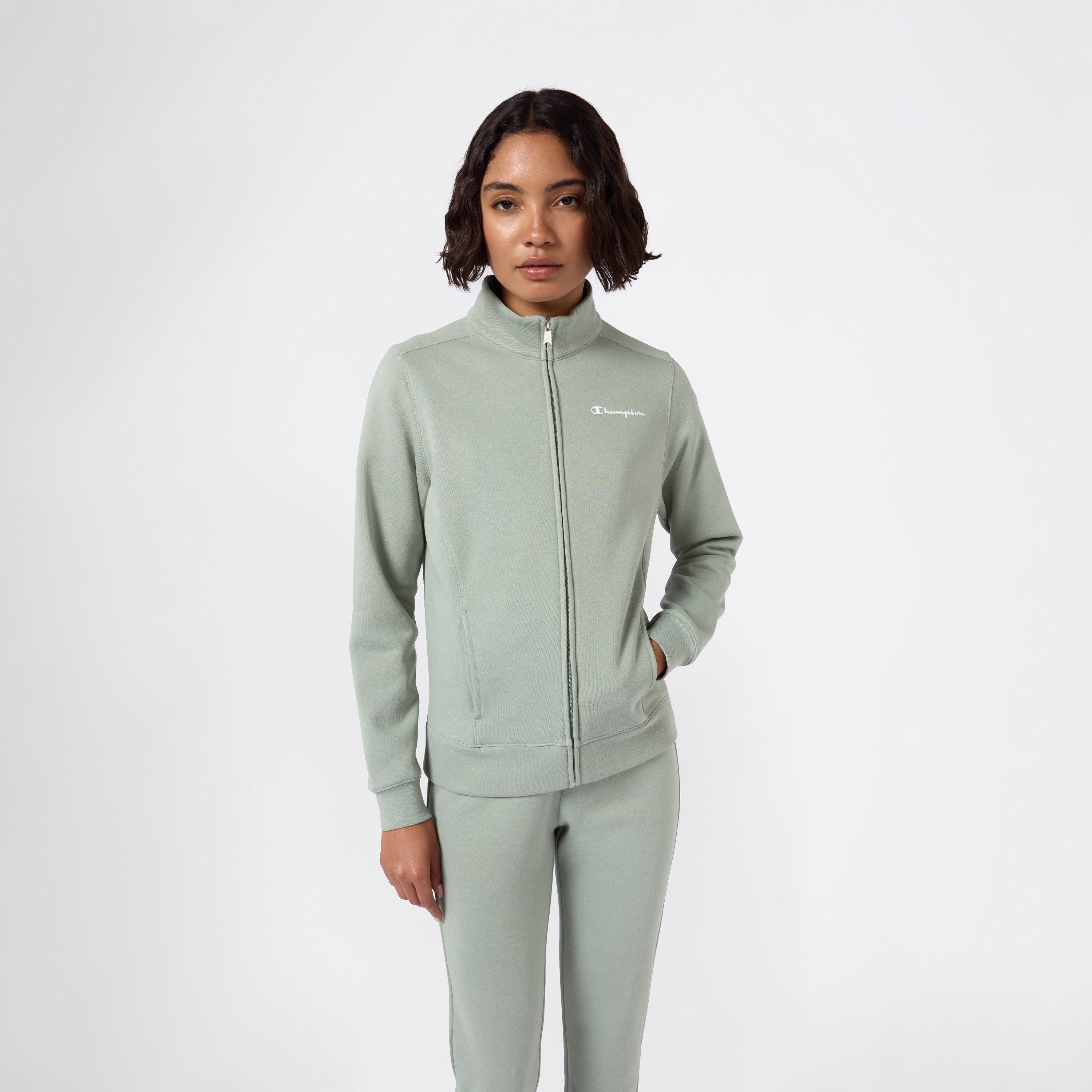 Champion Jogginganzug Full Zip Sweatsuit (2-tlg), zweiteilig, mit durchgehe günstig online kaufen