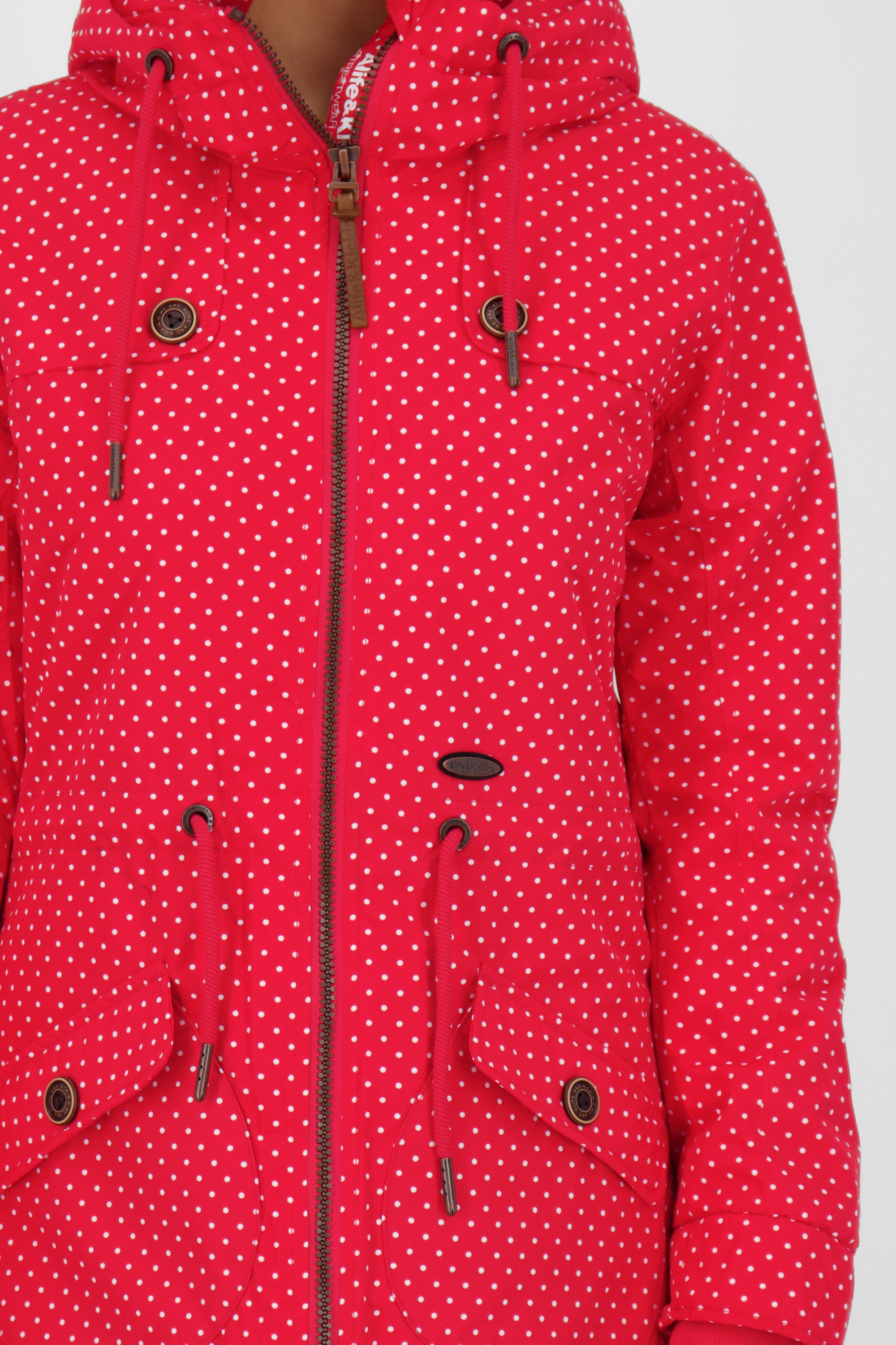 Alife & Kickin Anorak CharlottiAK B Winterparka Winterjacke mit regulierbarer Kapuze