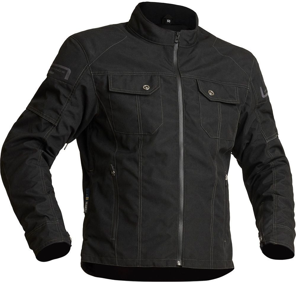Lindstrands Motorradjacke Linstrands Textile Jacket Lugnet Black