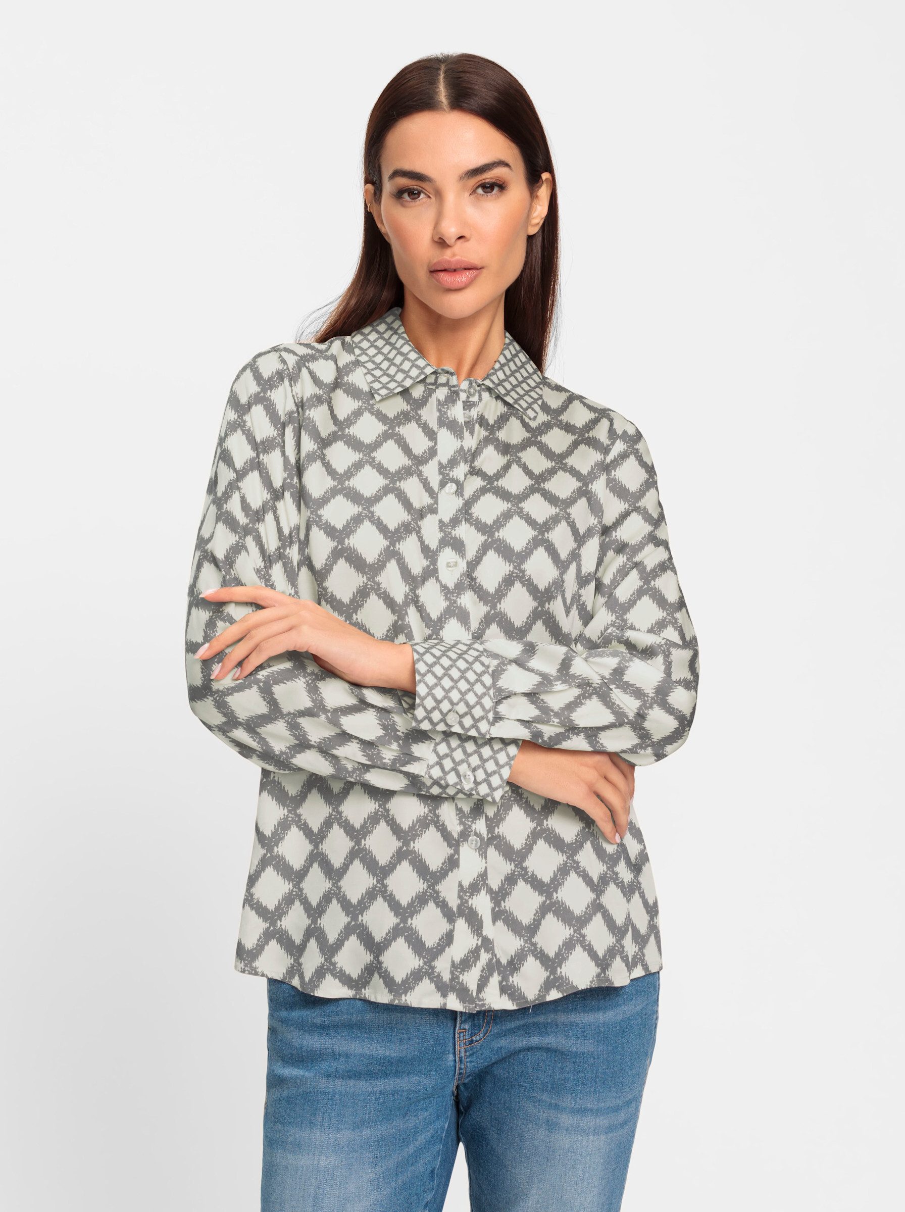 Klassische Bluse Hemdbluse