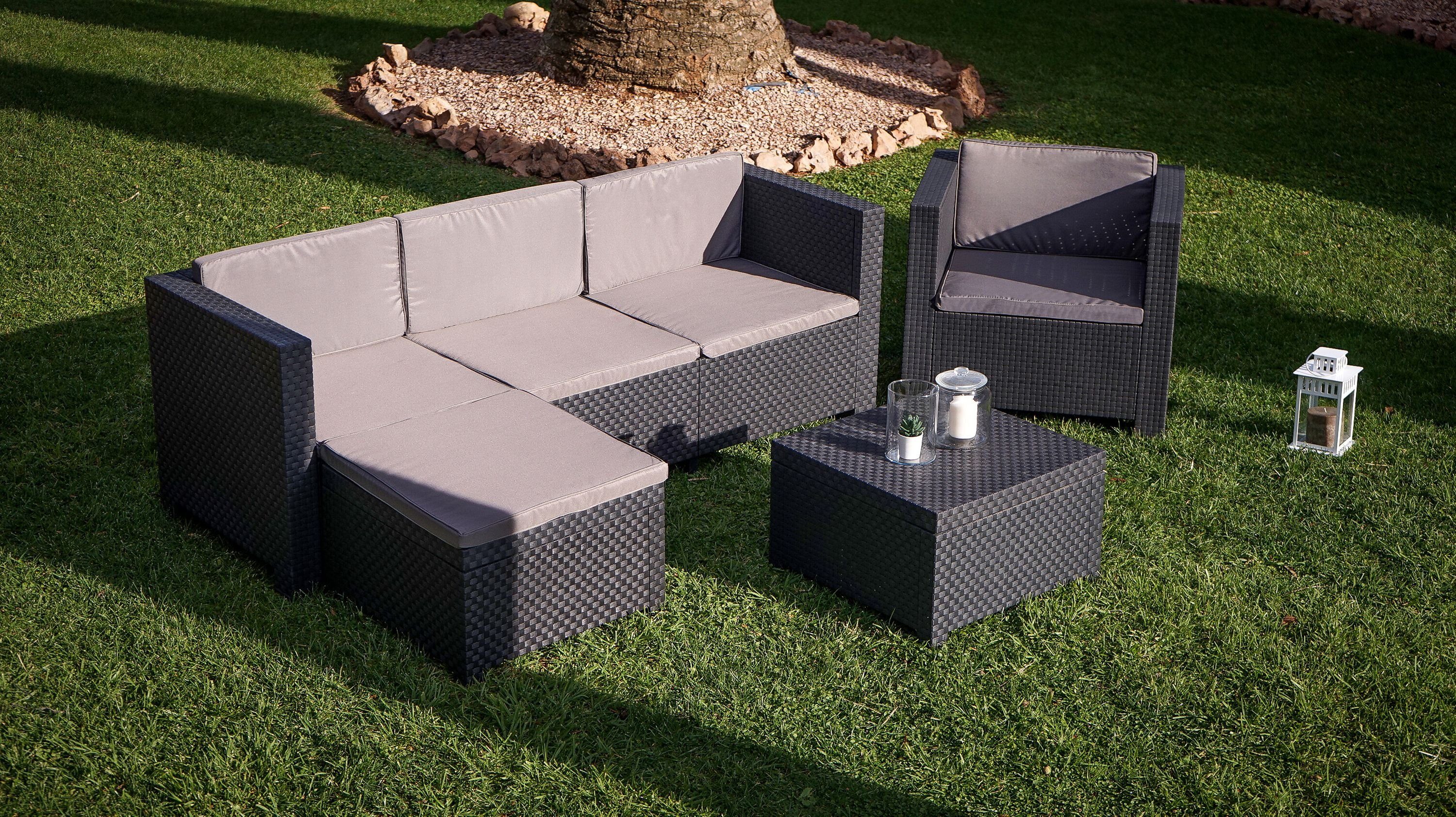 Shaf Gartenlounge-Set Shaf Loungeset Manhattan - günstig online kaufen