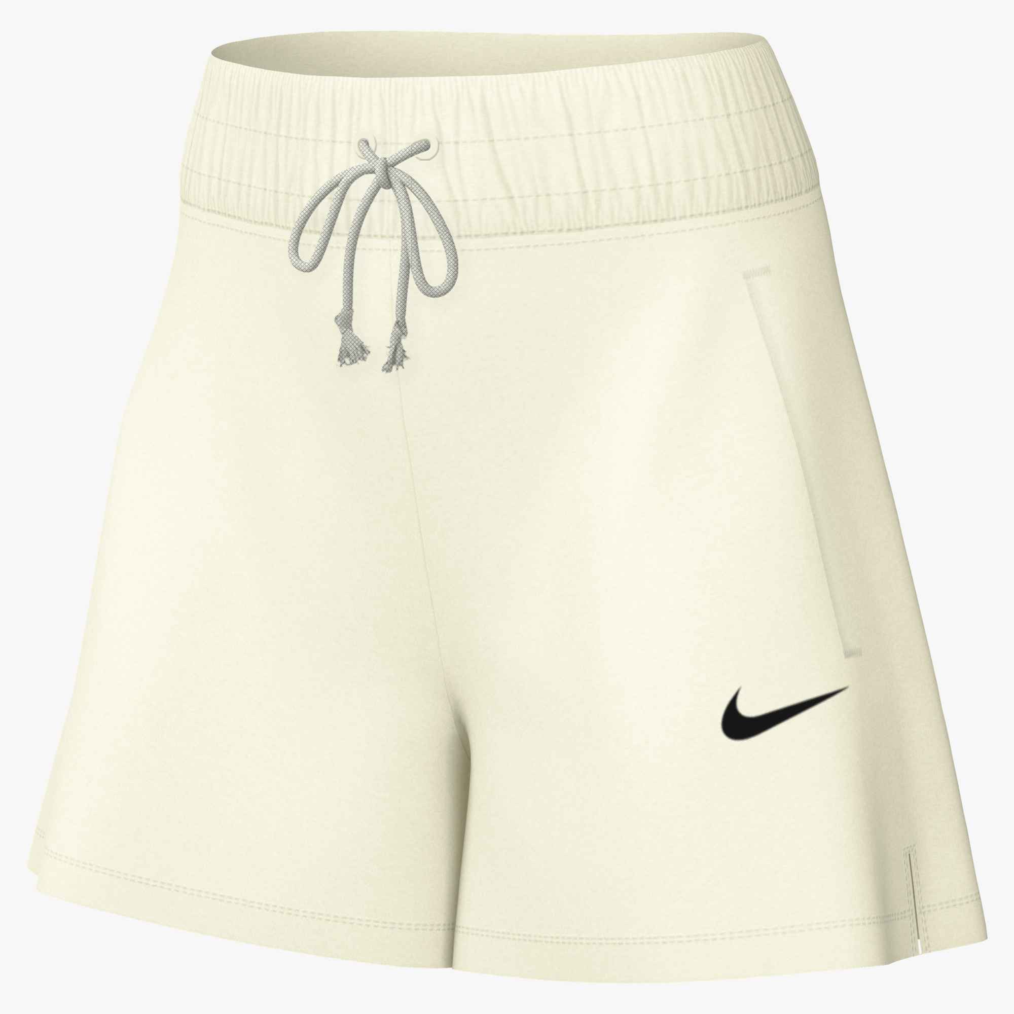 Nike Sportswear Shorts W NSW PHNX FLC MR STD 4IN SHRT aus weichem Fleece, mit Kordelverschluss, auch in großen Größen
