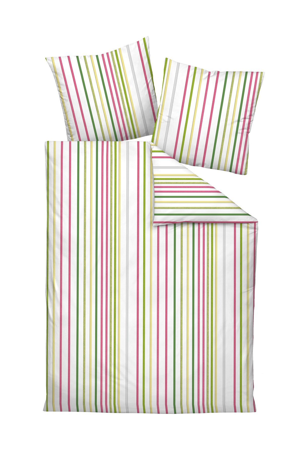 Janine Bettwäsche Janine Messina Mako-Satin Bettwäsche günstig online kaufen