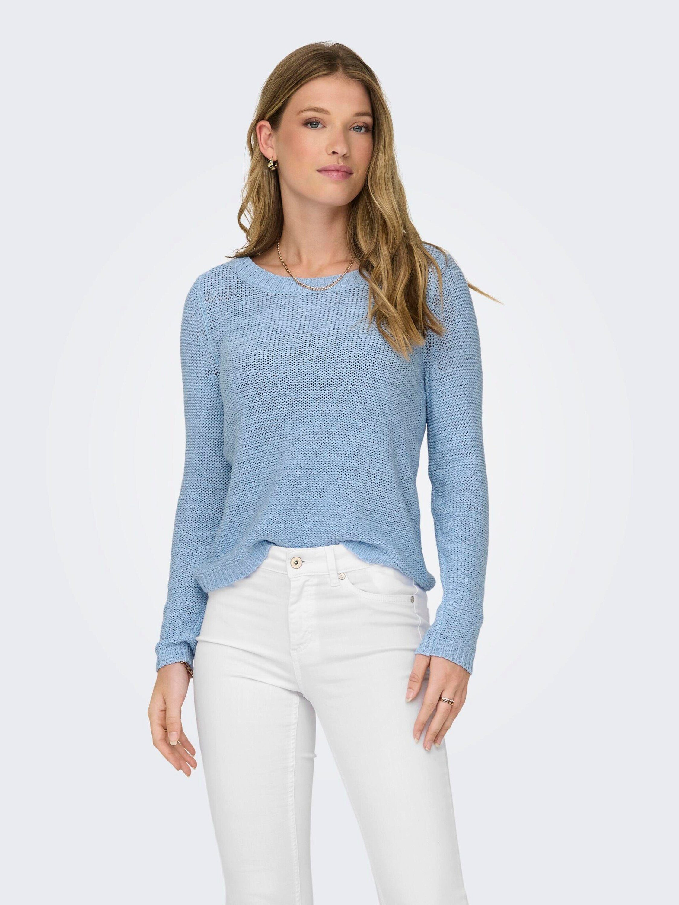 ONLY Rundhalspullover ONLGeena (1-tlg) Plain/ohne Details