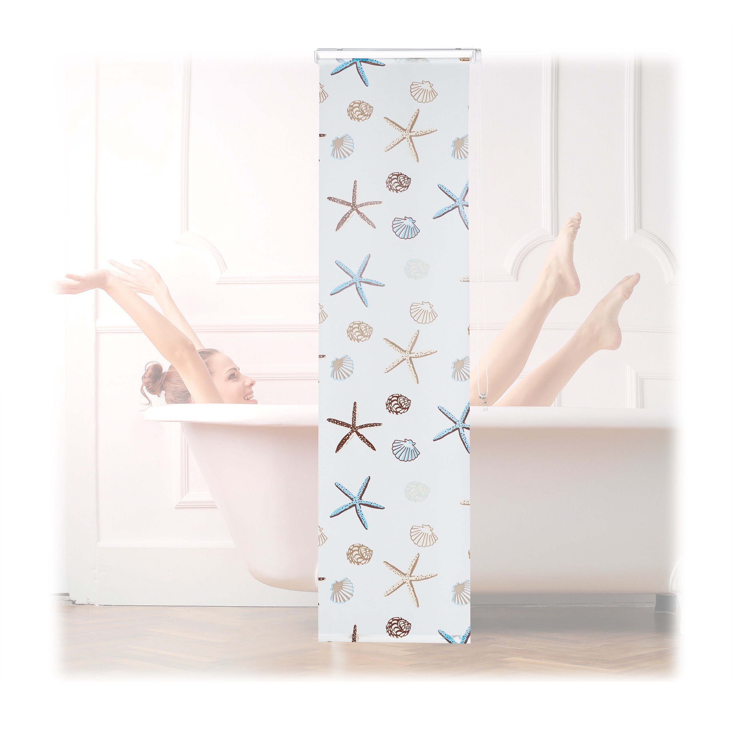 relaxdays Duschrollo OCEA Breite 60 cm, günstig online kaufen