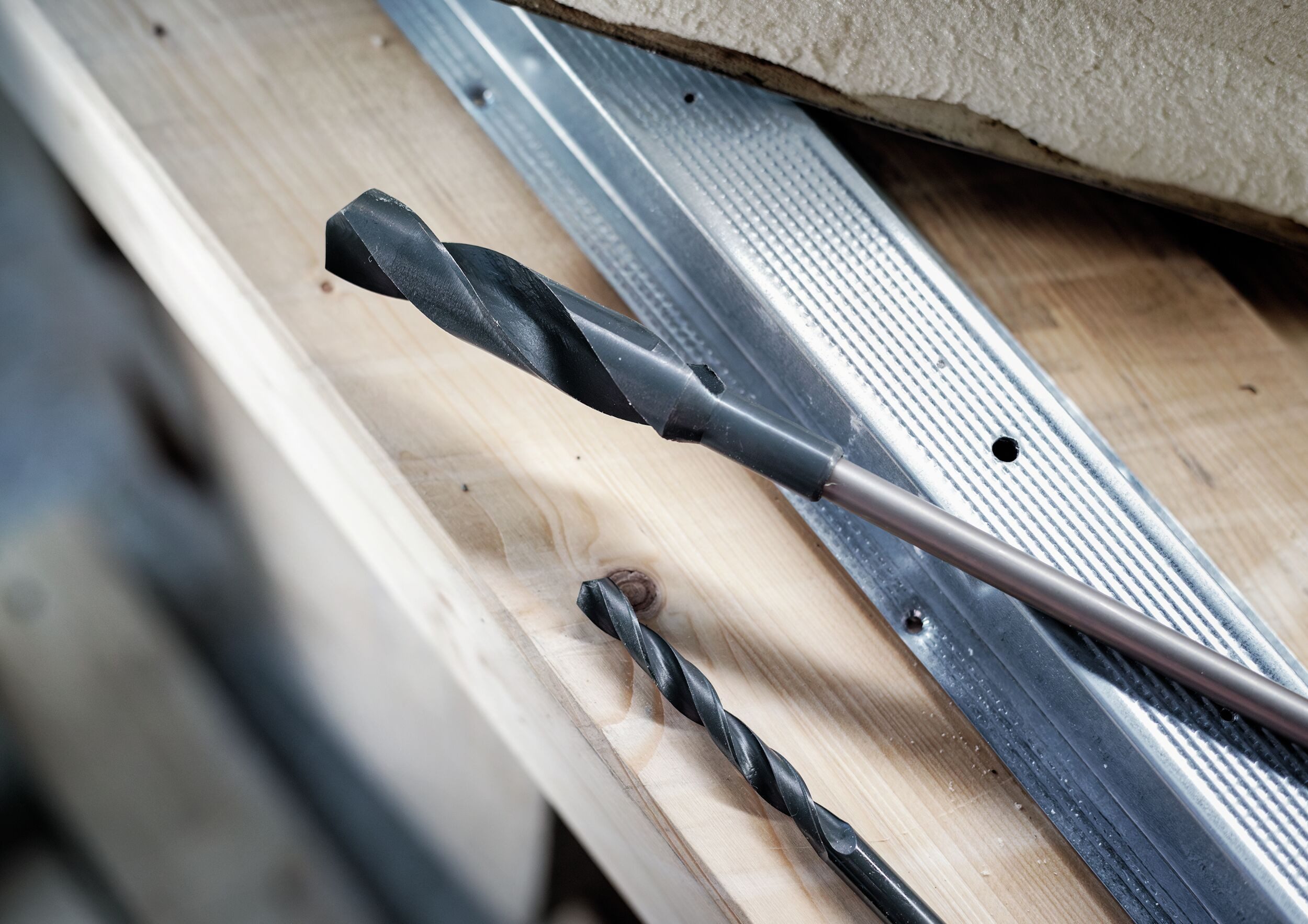 BOSCH Holzbohrer Pro Wood HSS, Installationsbohrer, 24 x 100 x 600 mm