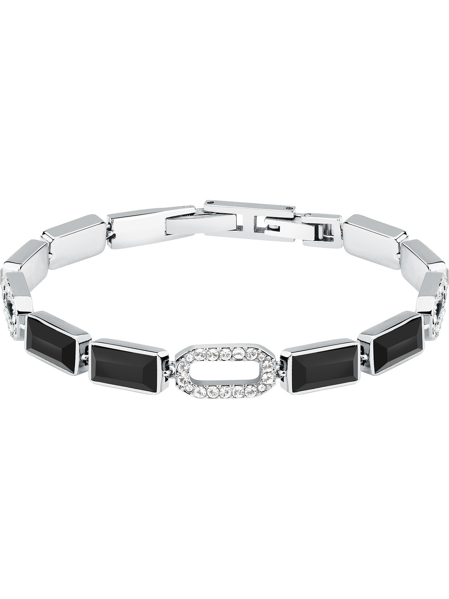 KARL LAGERFELD Armband Karl Lagerfeld Damen-Armband Edelstahl 8 Kristall