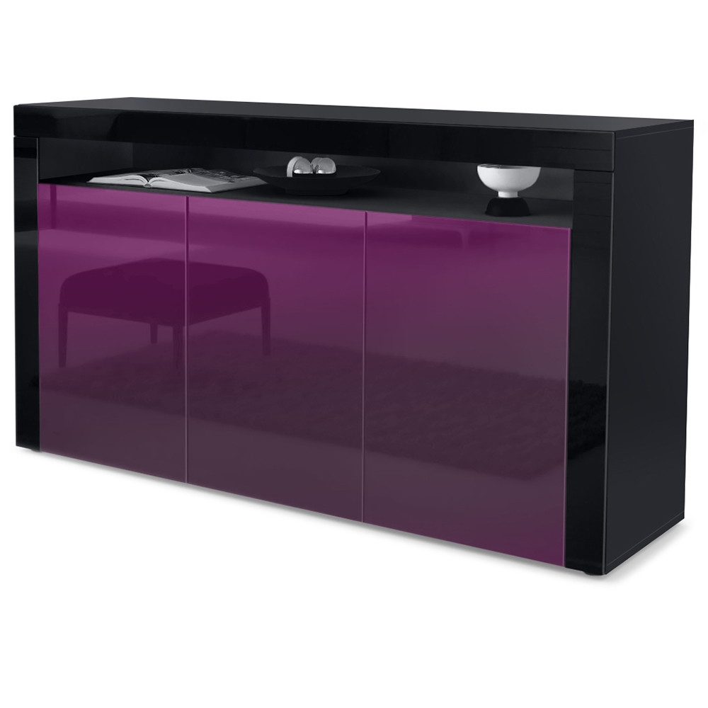 Vladon Sideboard Valencia (Sideboard, mit 3 günstig online kaufen