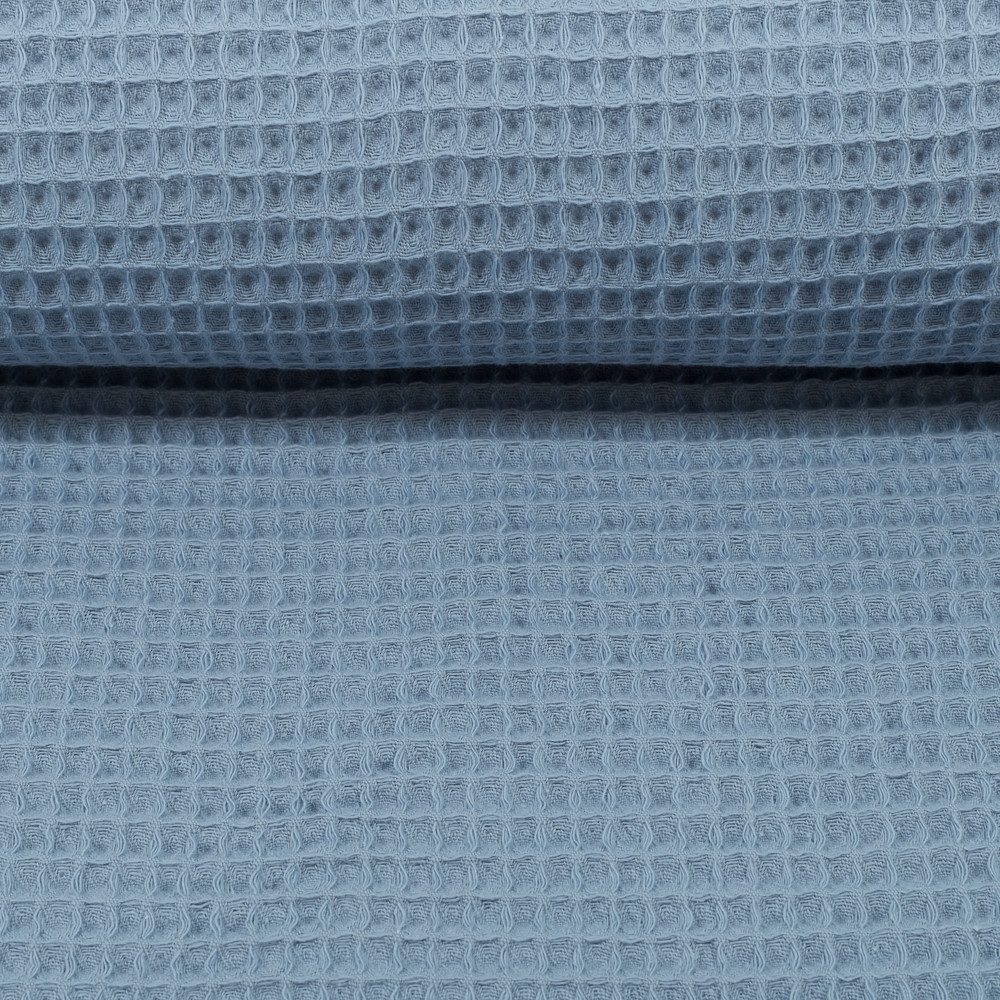 MAGAM-Stoffe Stoff "Ella", Waffelstoff 100% Baumwolle OEKO-TEX Meterware ab 50cm