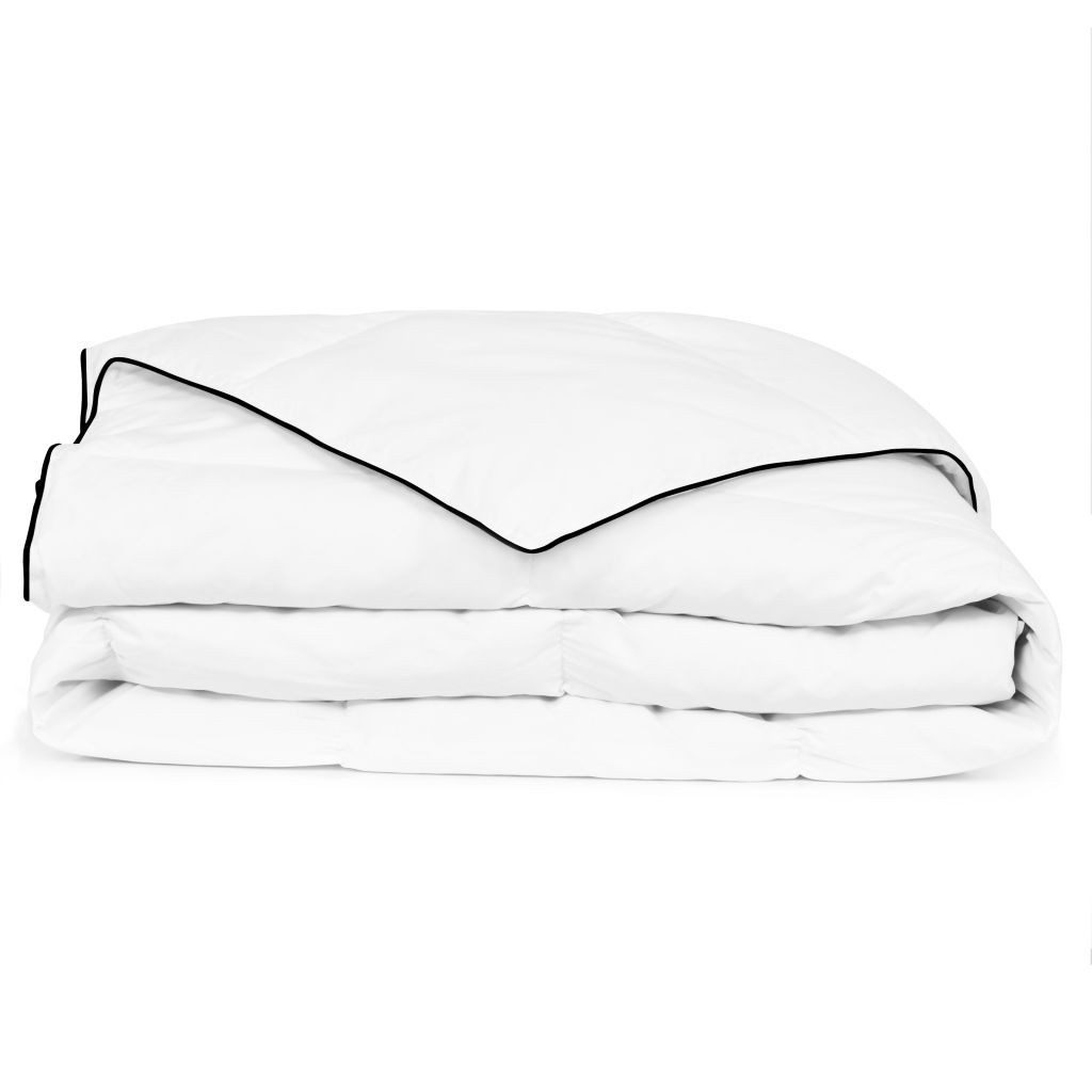 vidaXL Einziehdecke 135 x 200 cm Winter Daunendecke 135x200 cm 1500g Entenfedern Daunen Be