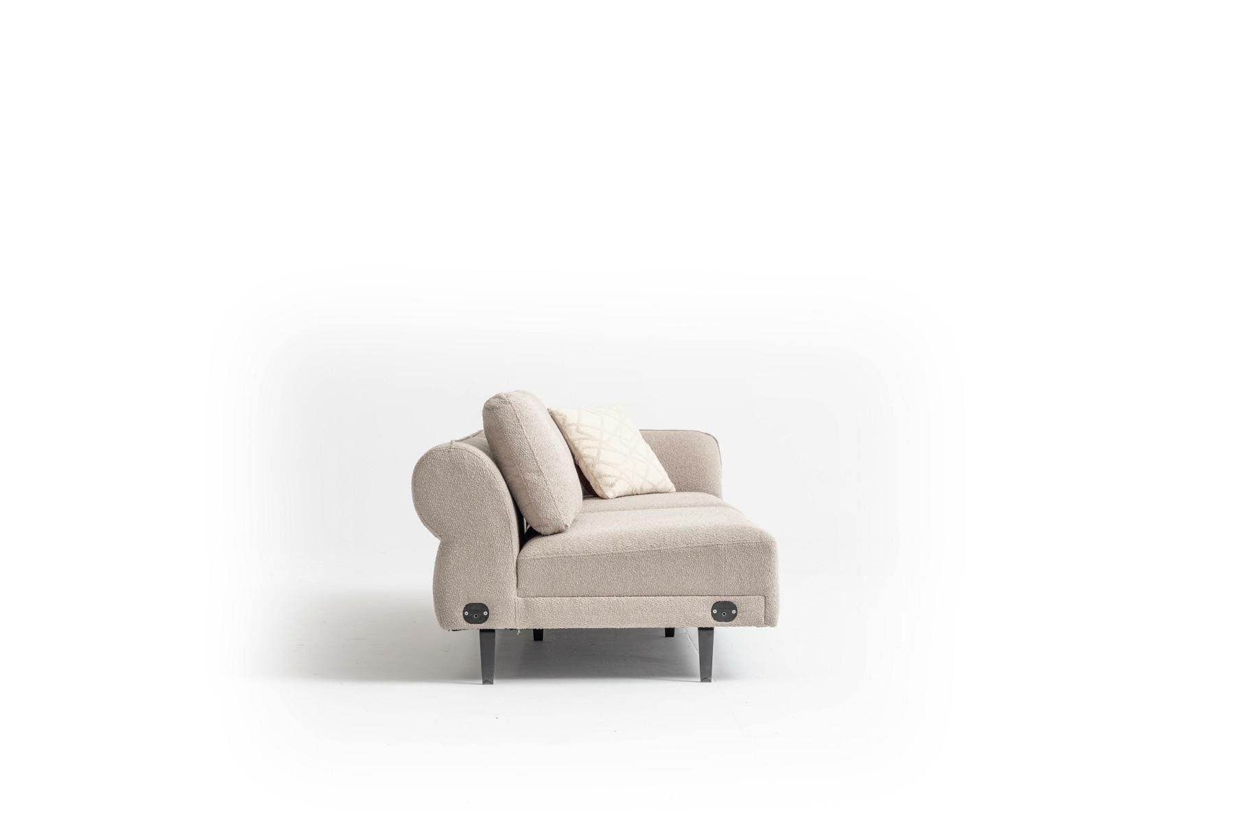 Ecksofa Design Beige in 420x170 Sofa Europe Modern Made JVmoebel Möbel, L Form Couch