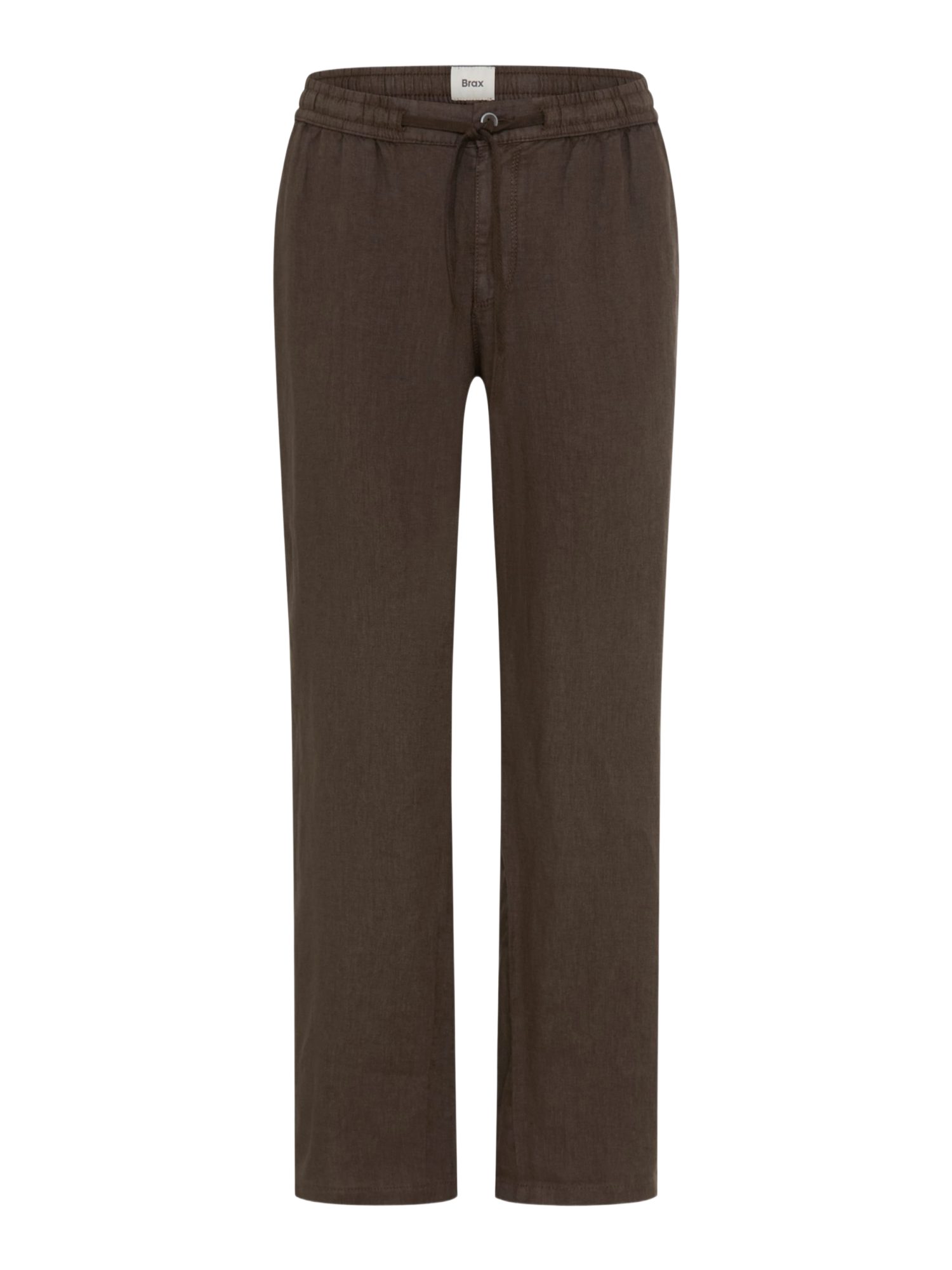Brax Leinenhose braun,Casual,Baumwolle,Unifarben,Relaxed Fit