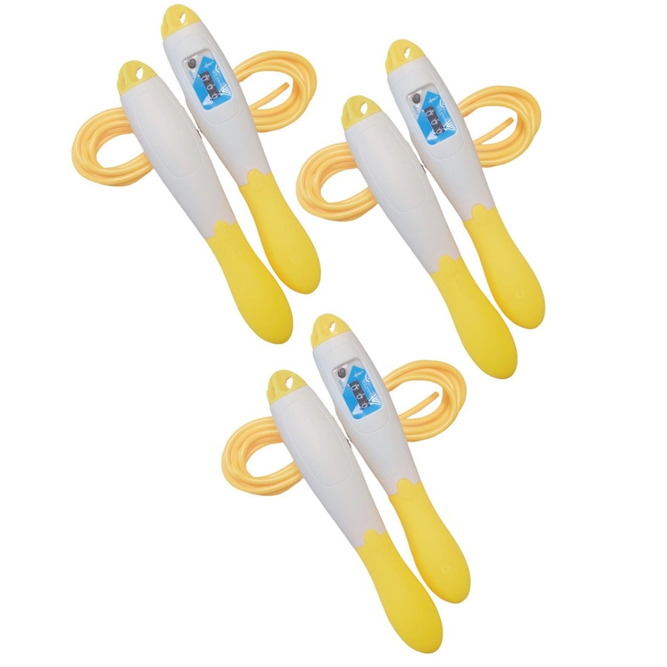 Kurzhantel 3er Set Fitness Springseil mit Zähler, 270cm Speed Rope für Training
