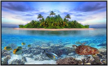Papermoon Infrarotheizung Meereslebewesen Malediven, sehr angenehme Strahlungswärme