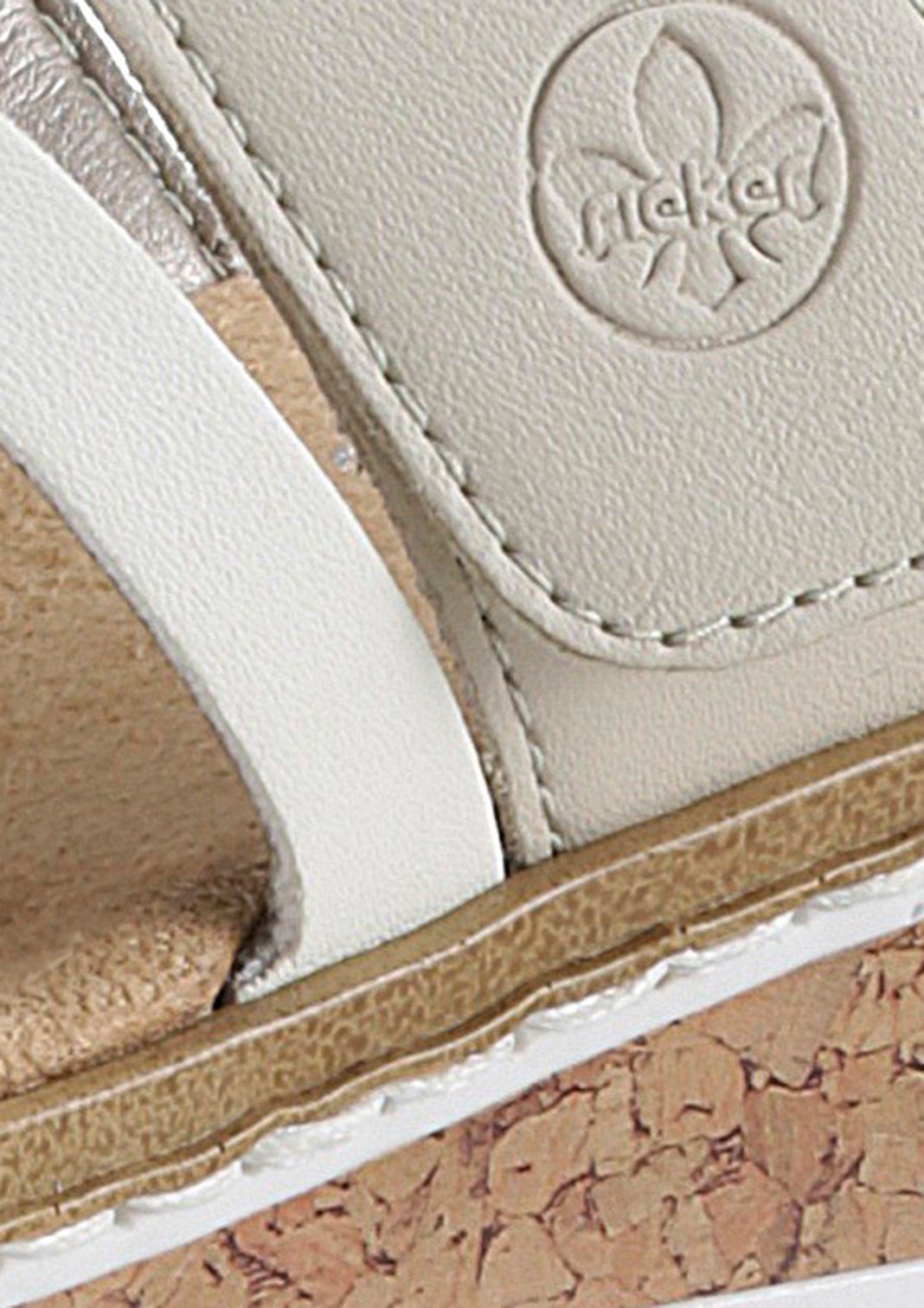 Rieker Pantolette, Keilabsatz, Sommerschuh, 150 Jahre günstig online kaufen