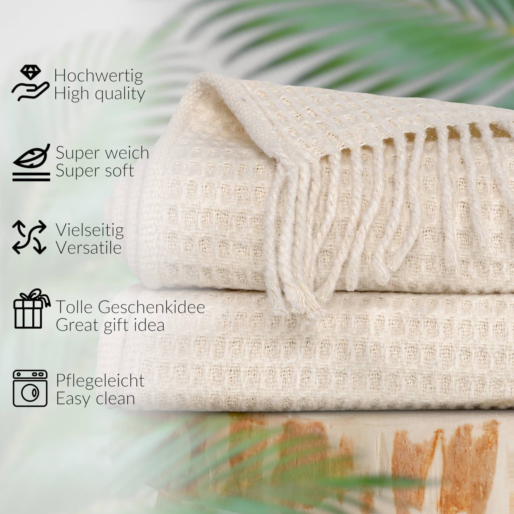 Plaid Beatriz feine Kuscheldecke Reisedecke Tagesdecke Wohndecke, ANRO, Wen günstig online kaufen