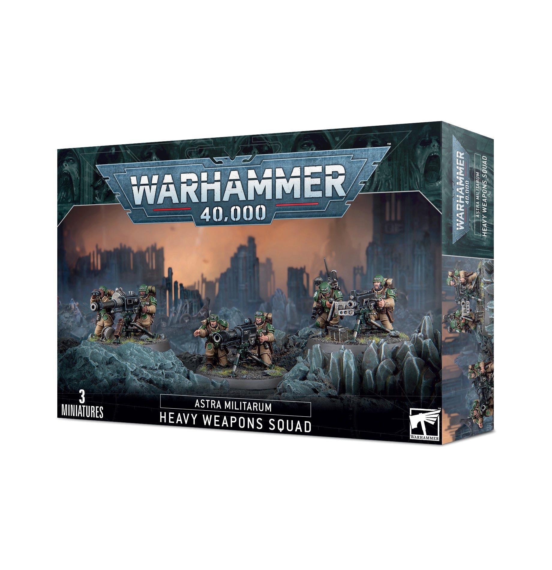 Spielfigur Warhammer 40.000 Astra Militarum Heavy Weapons Squad