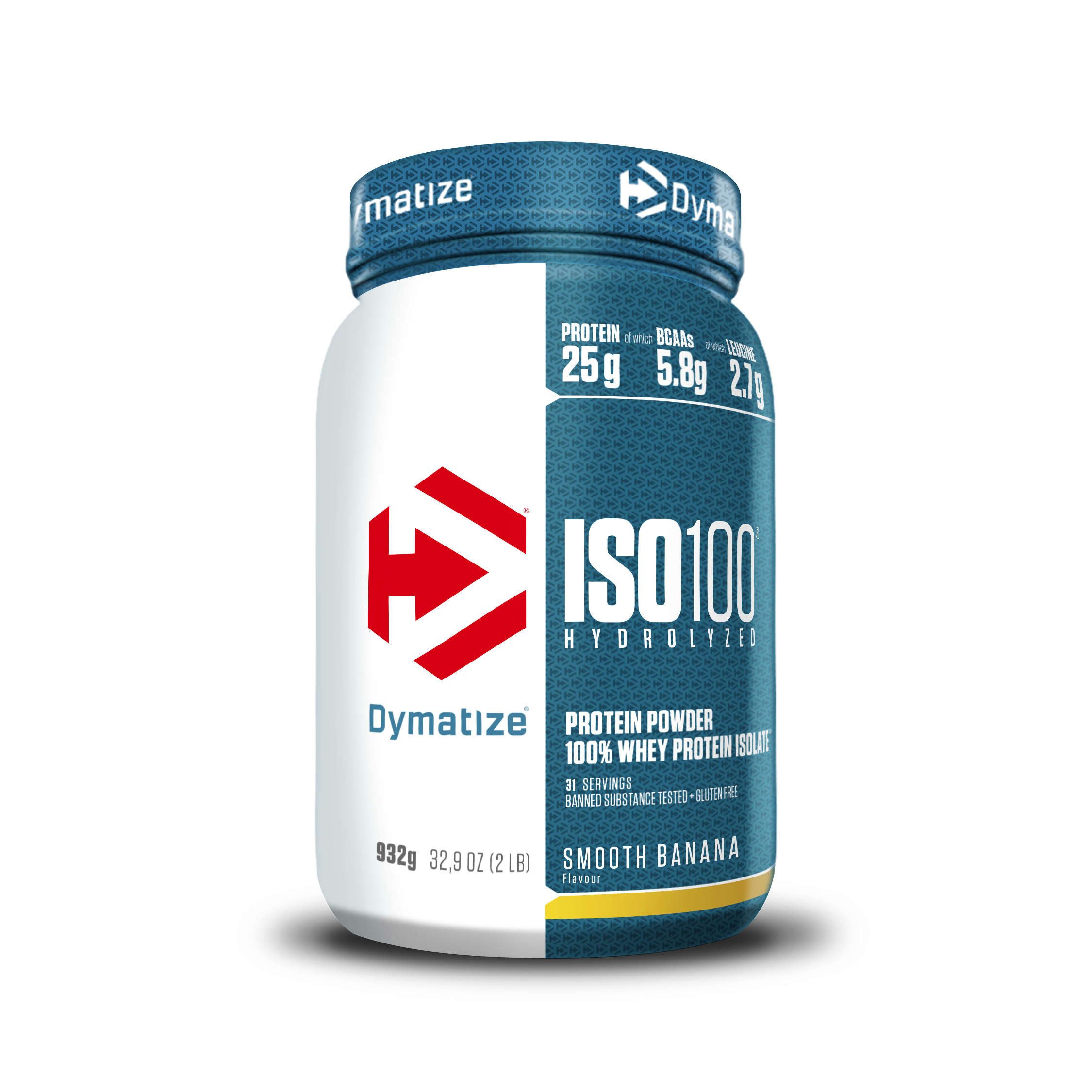 Dymatize Whey Protein Pulver Shake Hydrolysat SO 100 Smooth Banana 932 g Pulver
