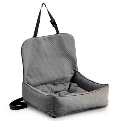 FAVRE Tier-Autobett Hunde-Autositz Tierbett Hundekissen fürs Auto, 70x70x50 cm BHT