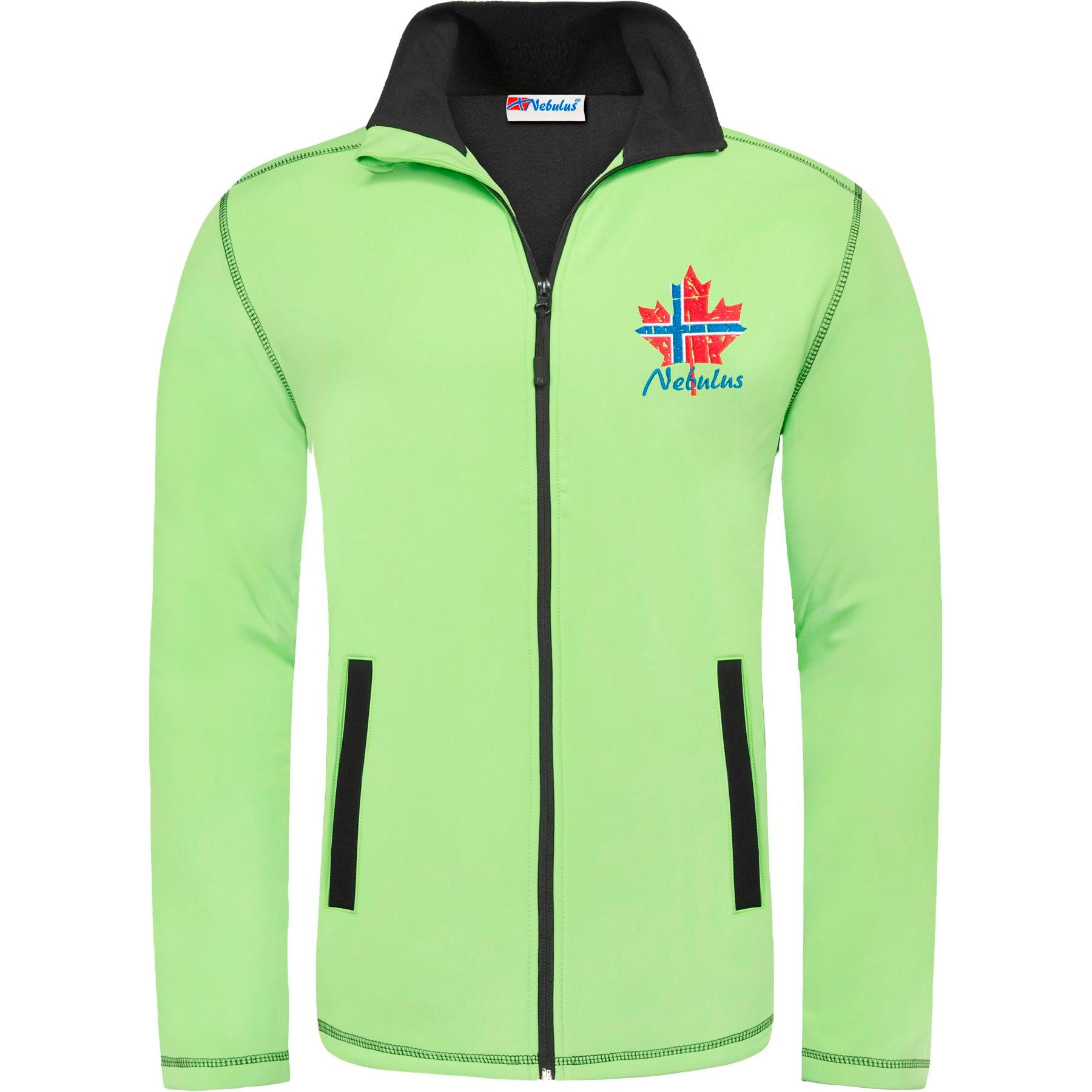 Nebulus Softshelljacke EVENT, P5568 - Herren, lime-schwarz, M