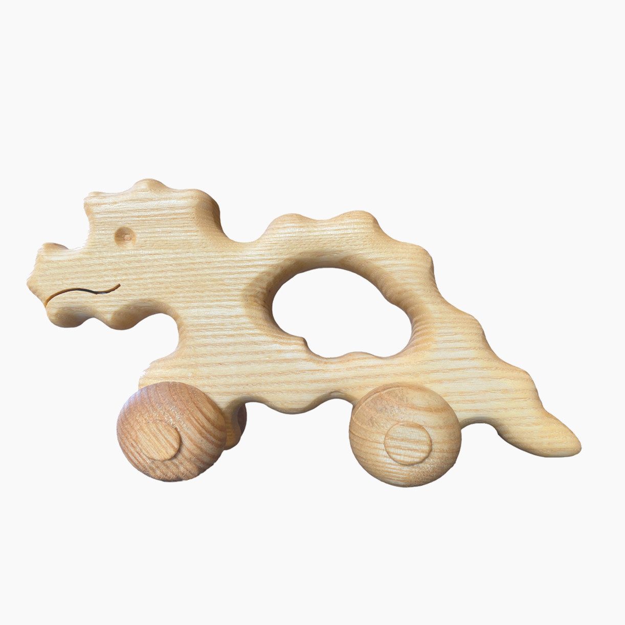 Madera Spielzeuge Greifspielzeug Greifdrache klein - helles Holz (set, 1-tlg., packung), Sanfte Formen, klare Reize