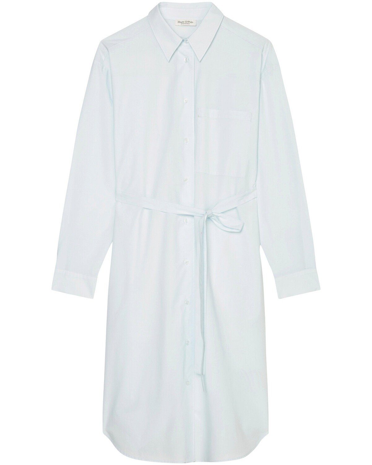 Hemdblusenkleid Hemdkleid mit Gürtel