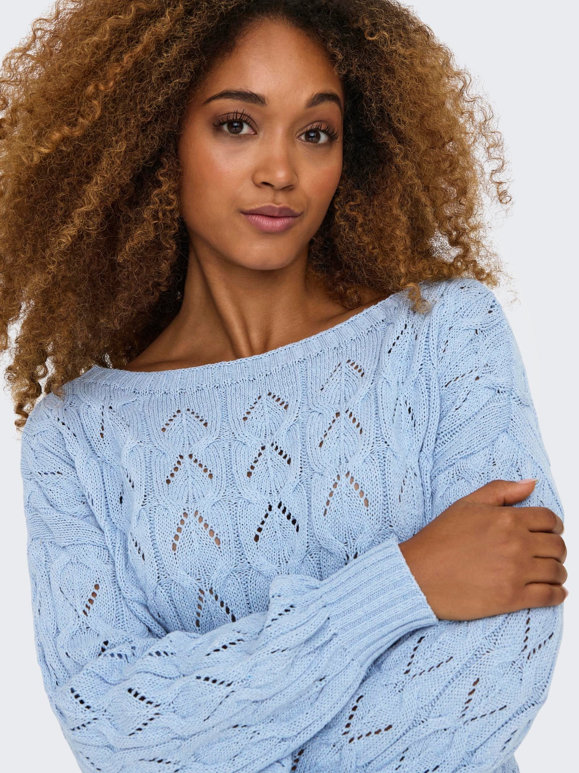 PUL ONLY Strickpullover L/S Skyway LIFE ONLBRYNN KNT STRUCTURE