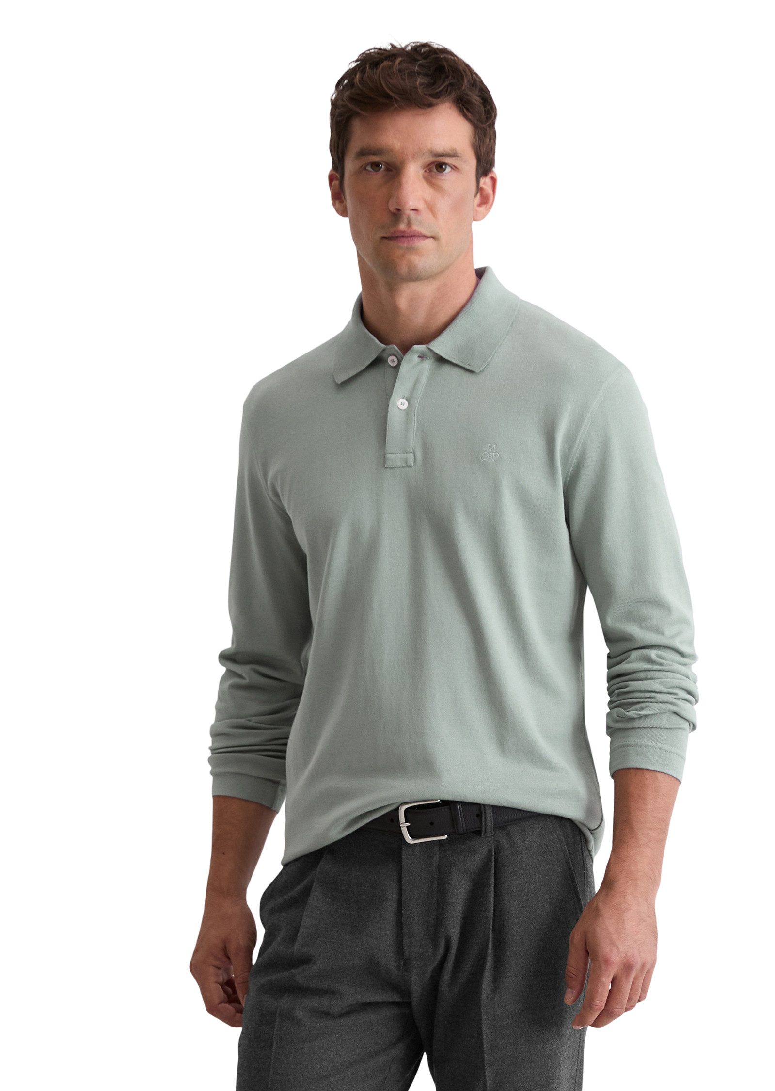 Marc O'Polo Langarm-Poloshirt günstig online kaufen