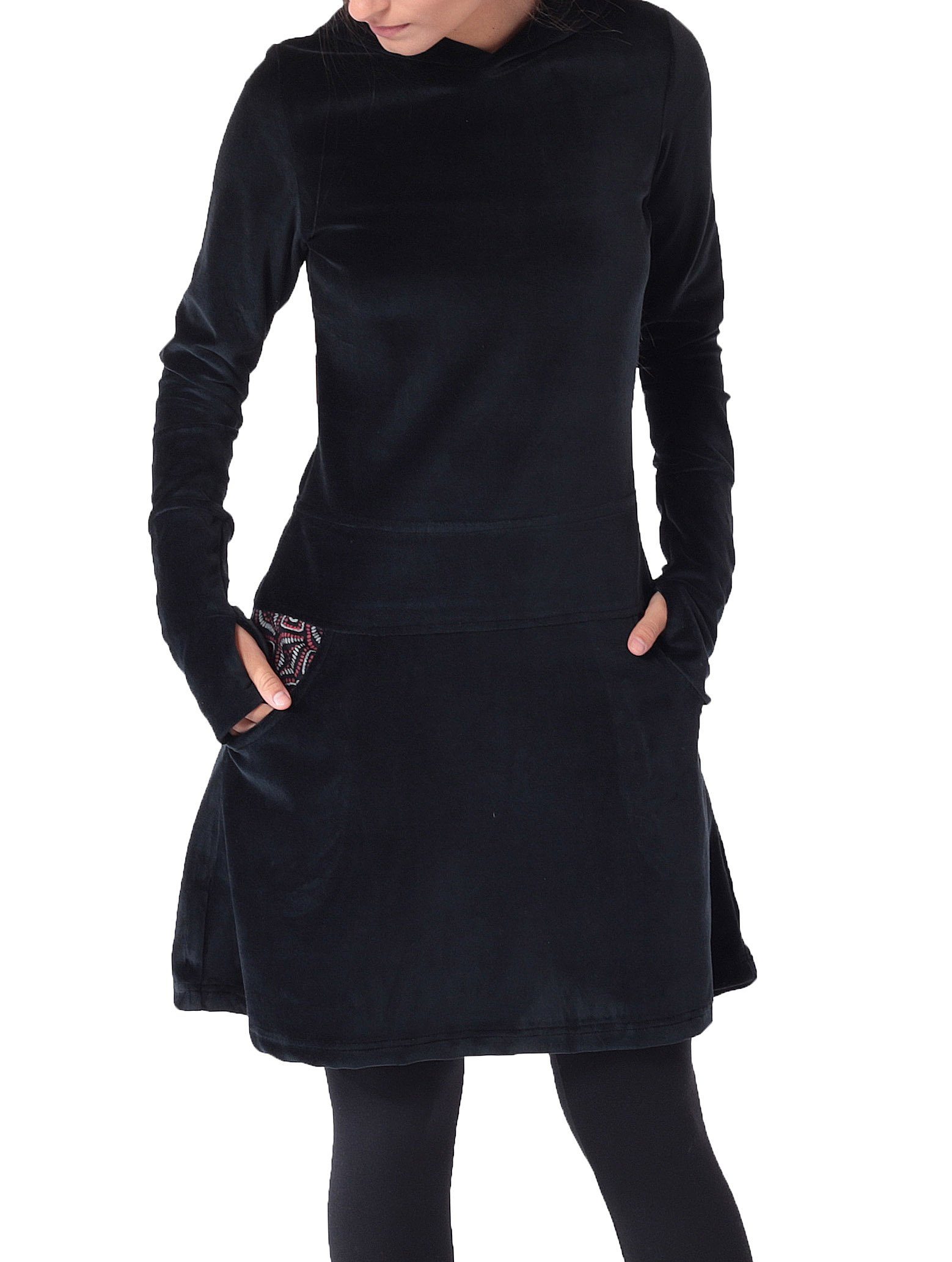 PUREWONDER Samtkleid Kleid aus Samt mit günstig online kaufen